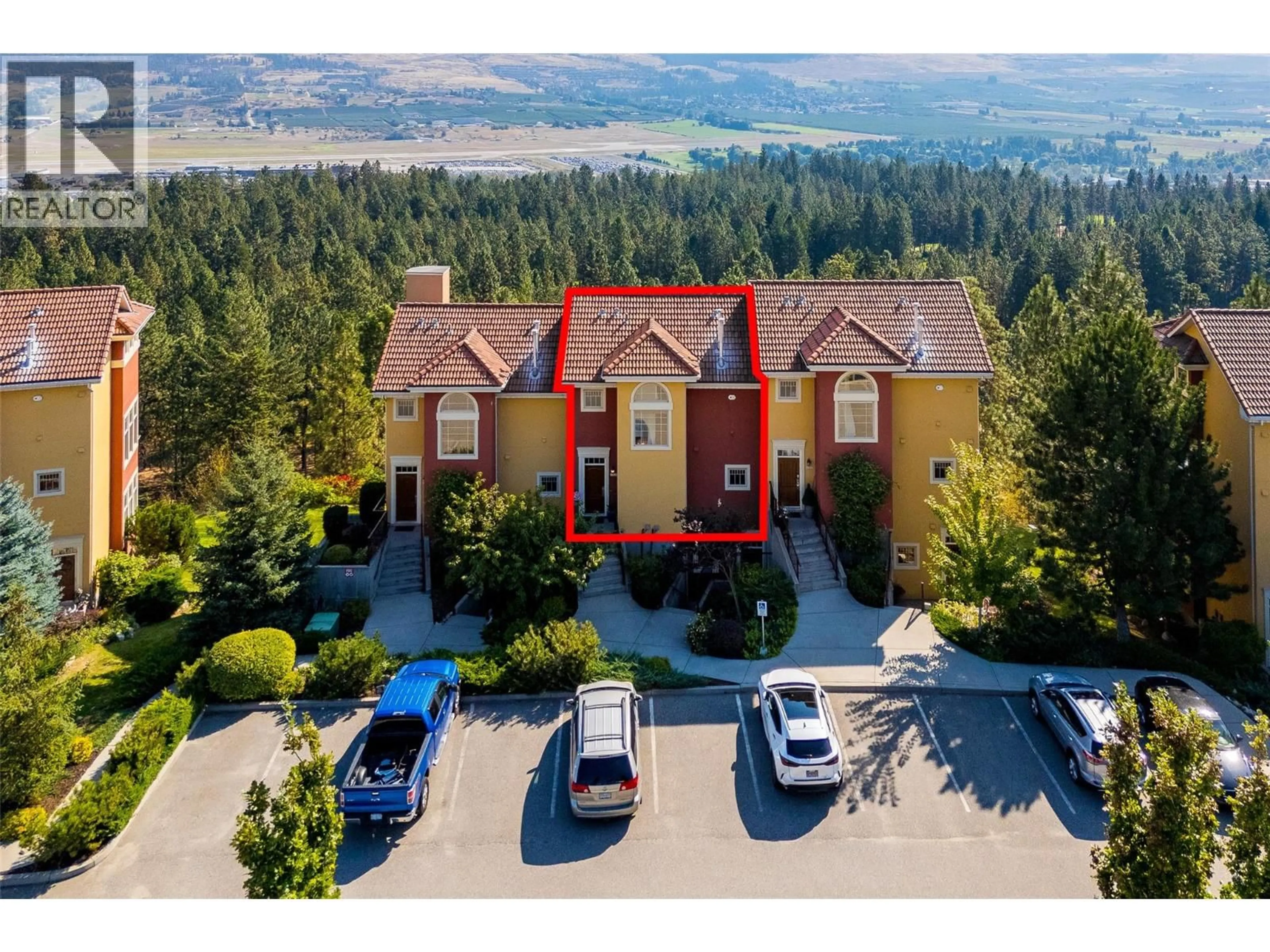 A pic from outside/outdoor area/front of a property/back of a property/a pic from drone, unknown for 216 - 1795 COUNTRY CLUB DRIVE, Kelowna British Columbia V1Y9K8