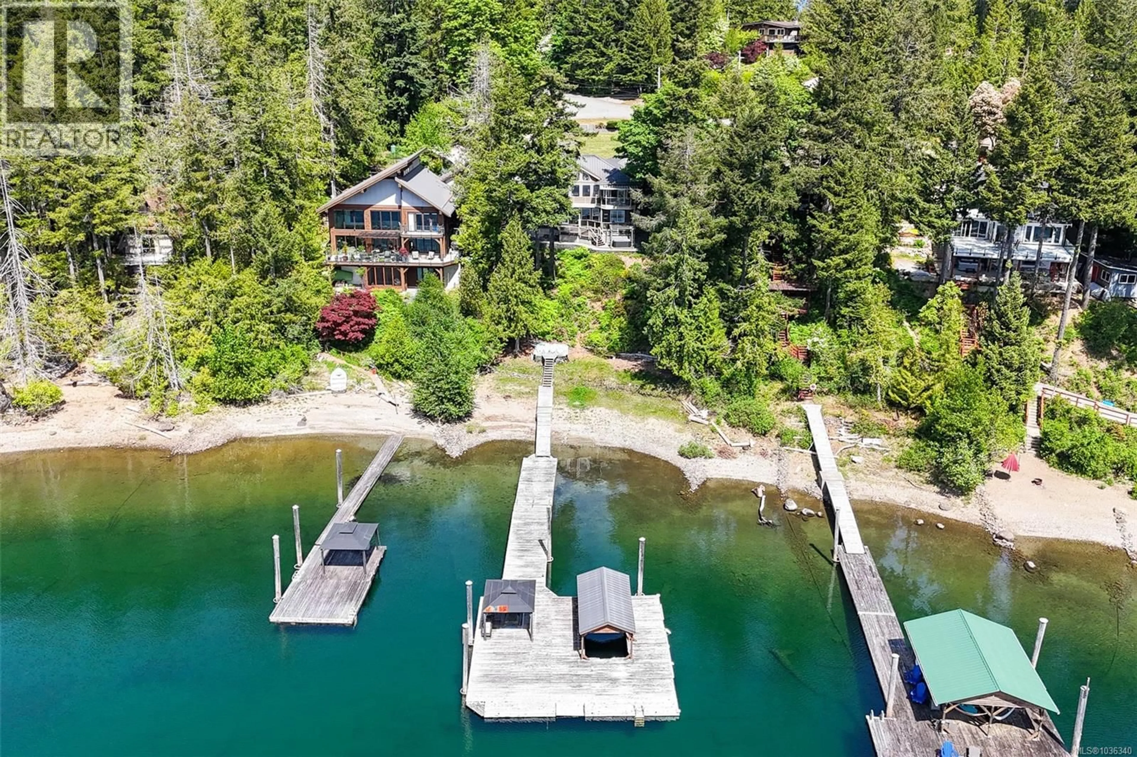A pic from outside/outdoor area/front of a property/back of a property/a pic from drone, water/lake/river/ocean view for 10172 BISHOP DRIVE, Port Alberni British Columbia V9Y9A6