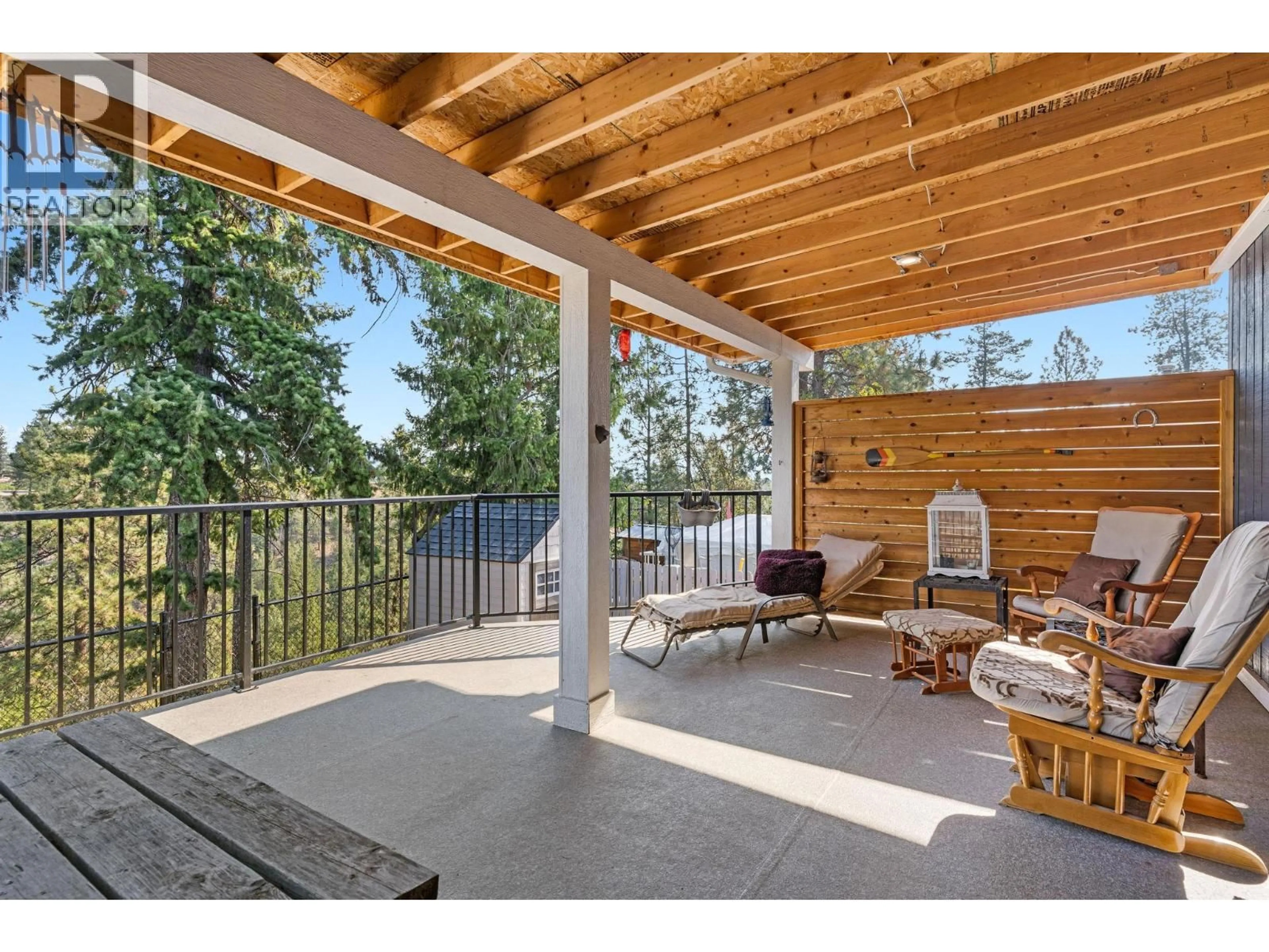 Patio, mountain view for 3389 WEBBER ROAD, West Kelowna British Columbia V4T1G8