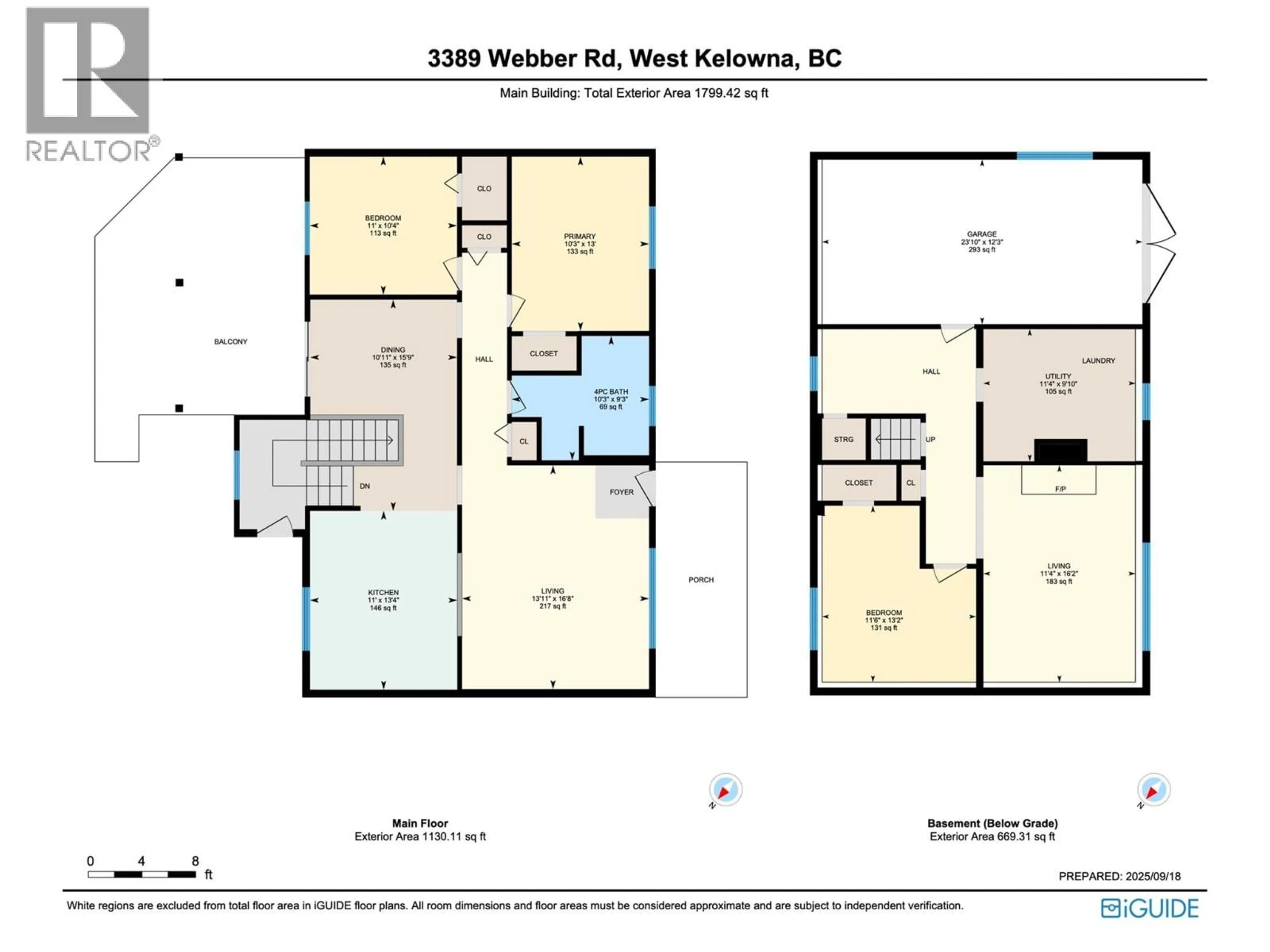 Floor plan for 3389 WEBBER ROAD, West Kelowna British Columbia V4T1G8