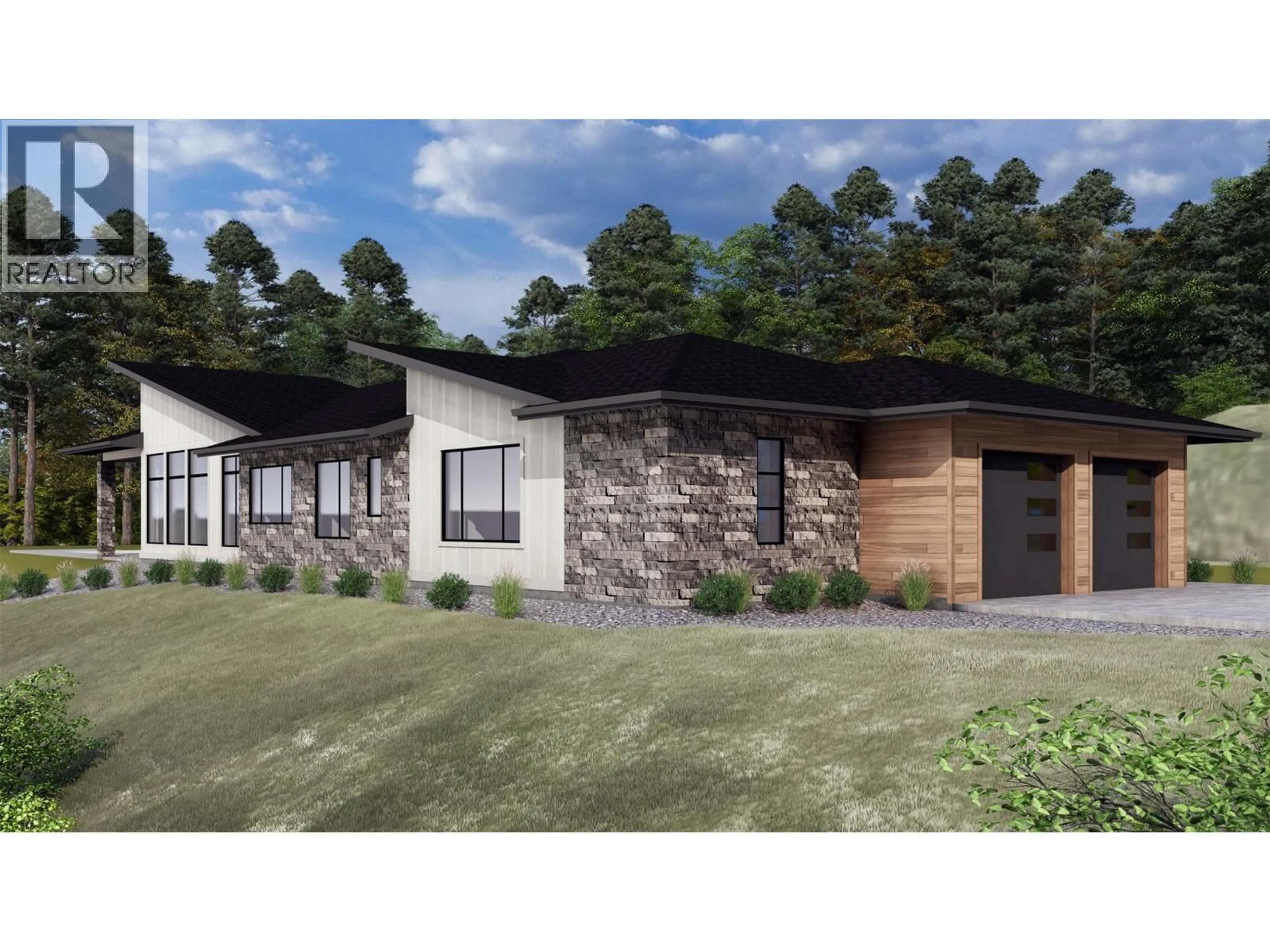 Home with brick exterior material, building for 5 - 4 KAULT HILL ROAD, Tappen British Columbia V0E2X0