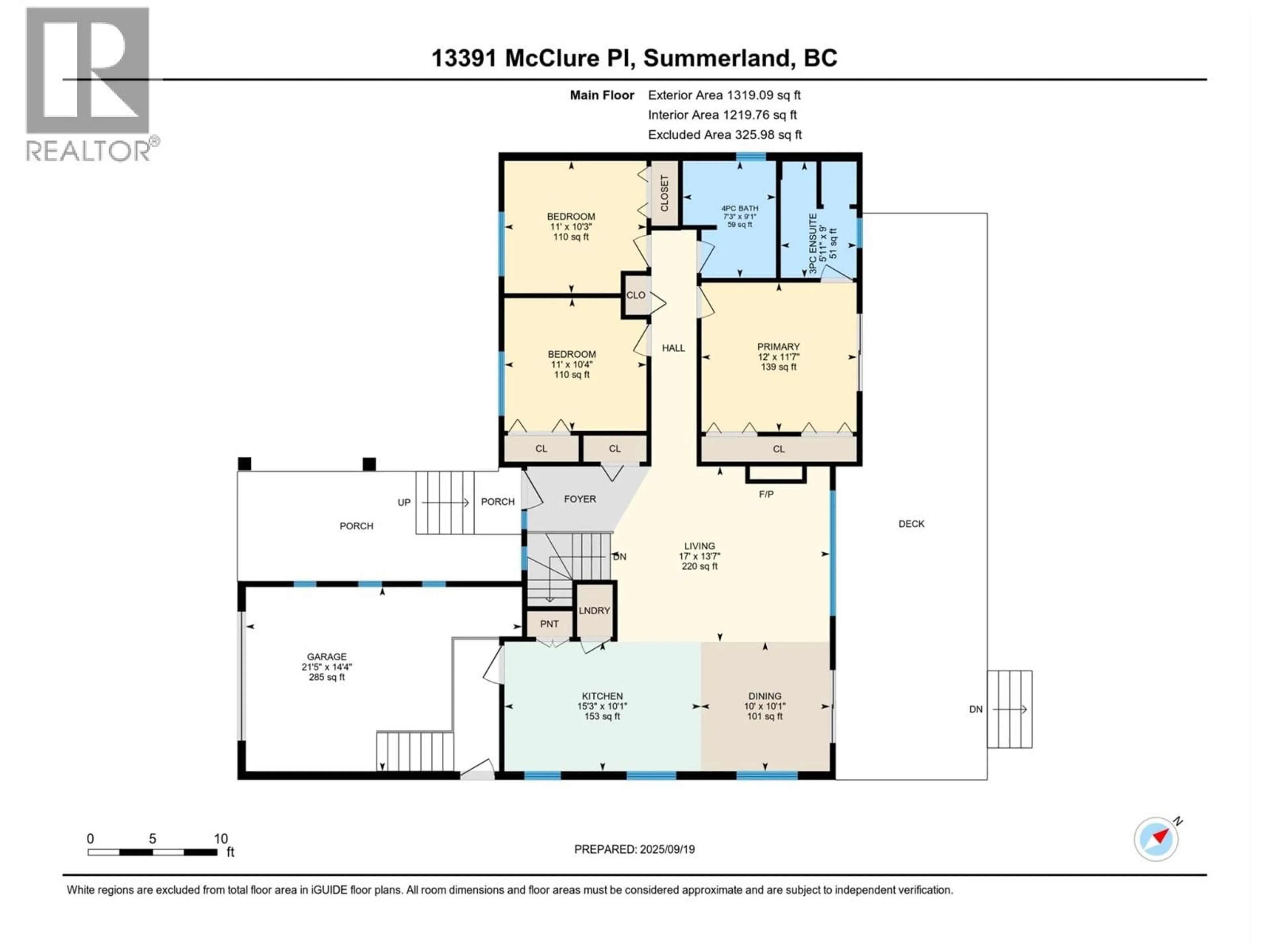 Floor plan for 13391 MCCLURE PLACE, Summerland British Columbia V0H1Z1