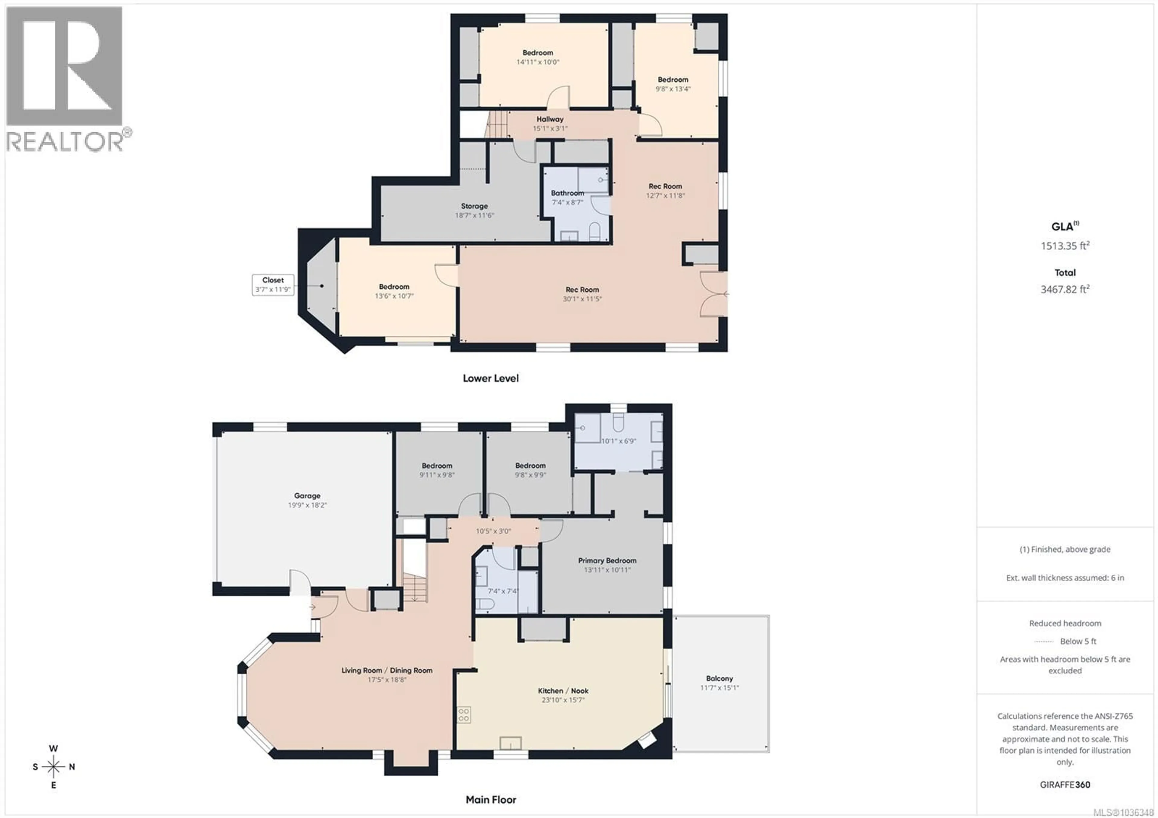 Floor plan for 5673 CARRINGTON ROAD, Nanaimo British Columbia V9T6C2