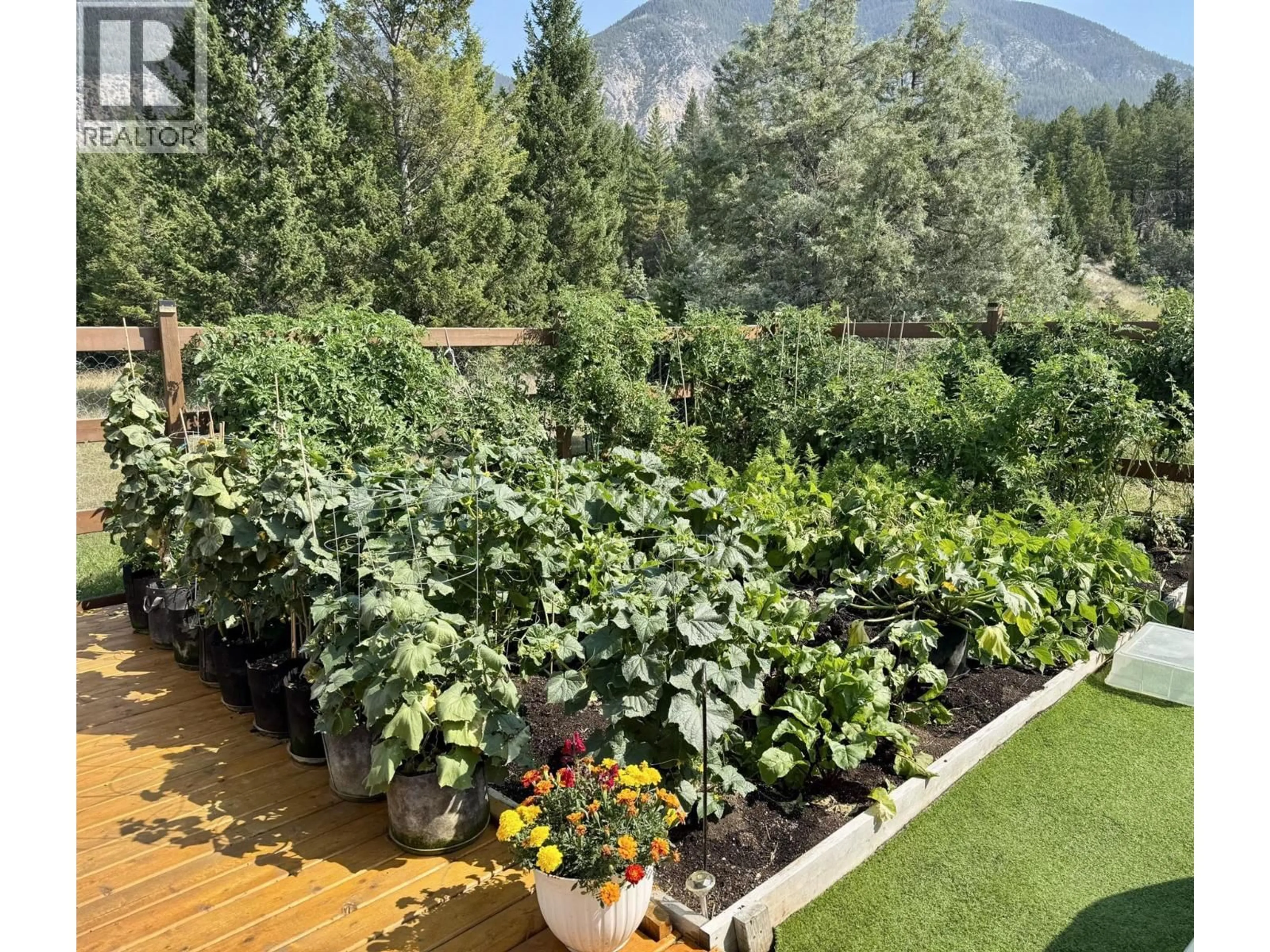 Patio, mountain view for LAMBERT ROAD, Invermere British Columbia V0A1K2