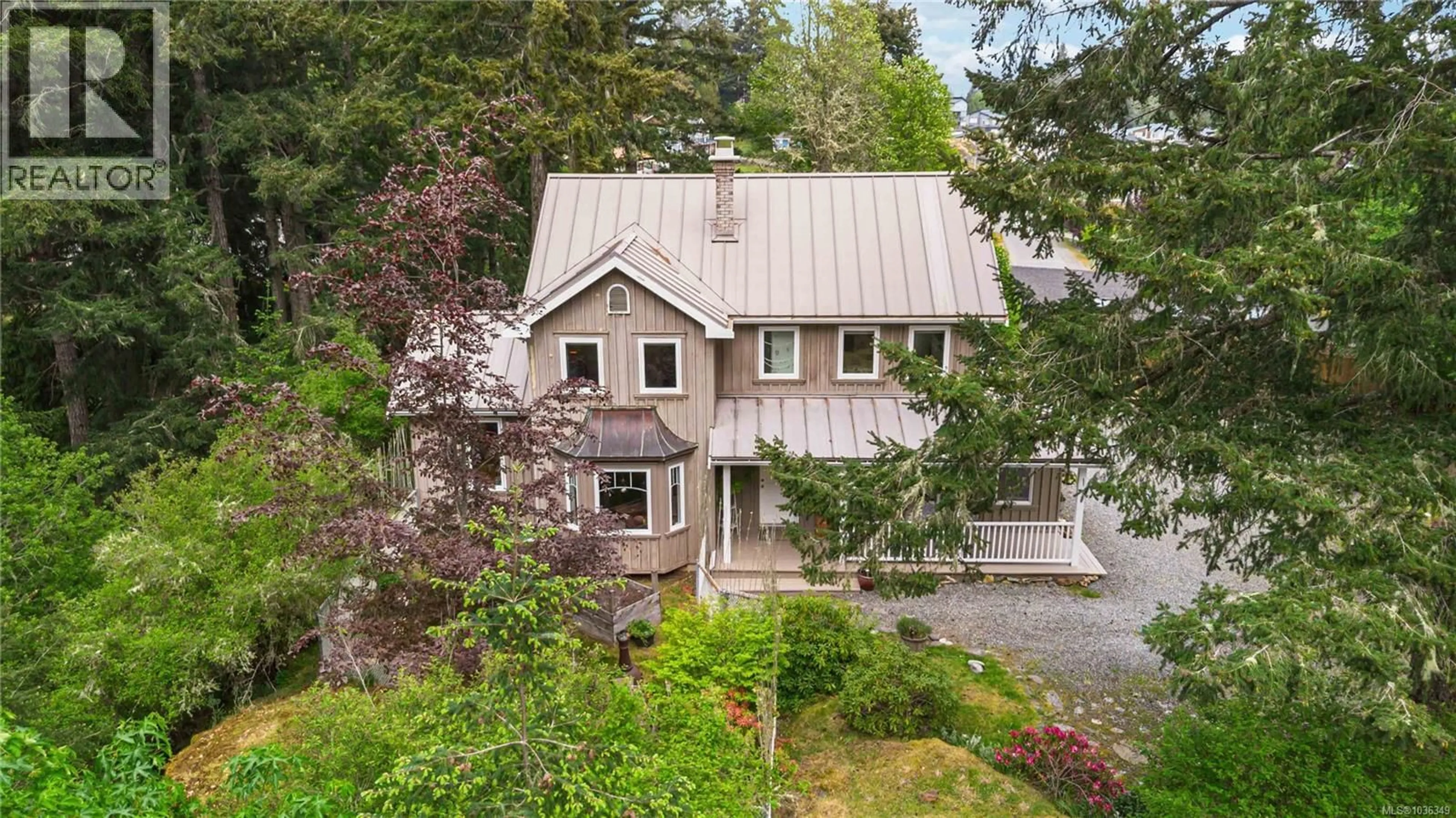 A pic from outside/outdoor area/front of a property/back of a property/a pic from drone, street for 2193 FIRWOOD PLACE, Sooke British Columbia V9Z0N2