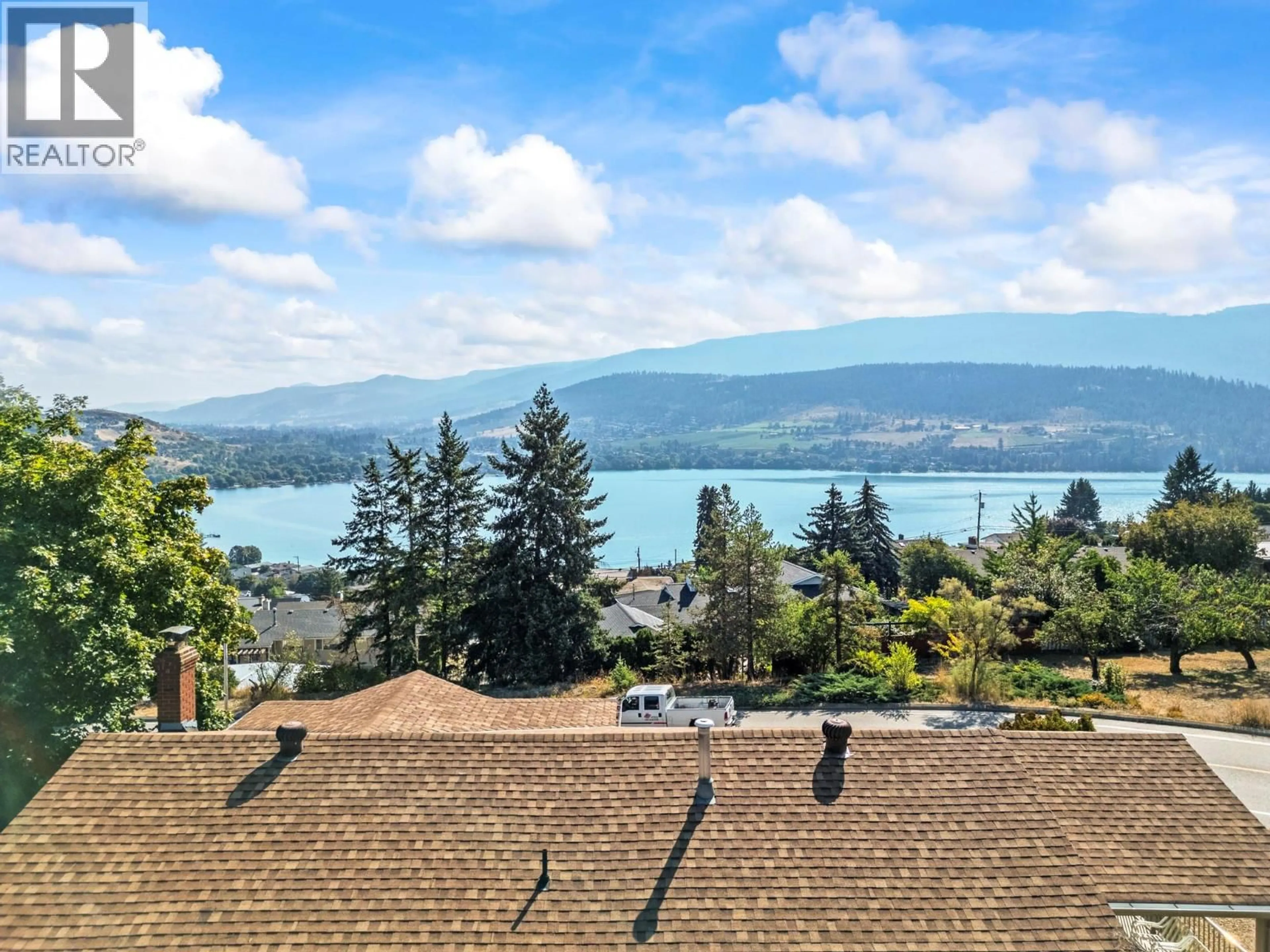 A pic from outside/outdoor area/front of a property/back of a property/a pic from drone, water/lake/river/ocean view for 13851 KICKWILLIE LOOP ROAD, Coldstream British Columbia V1B2R7