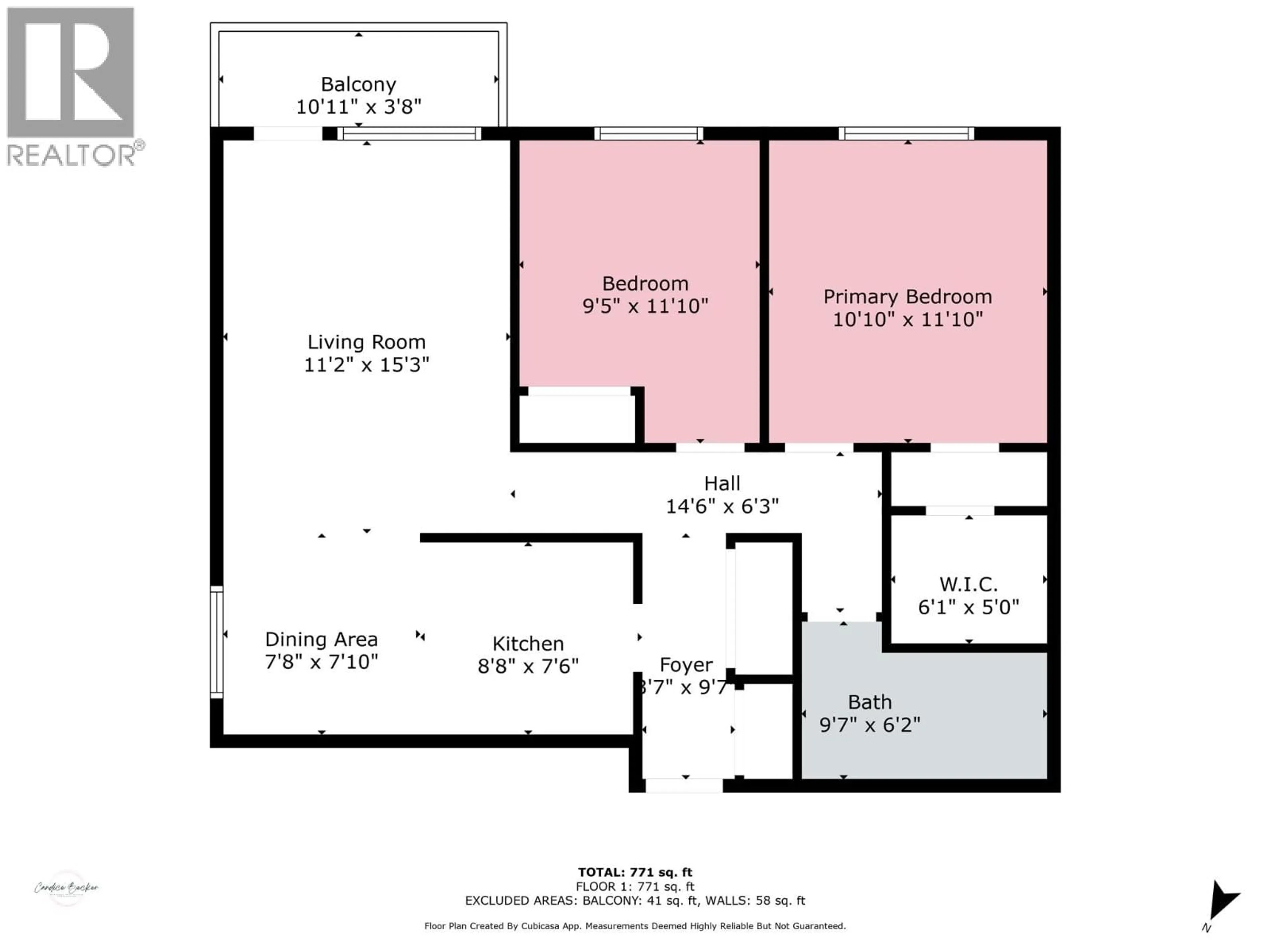 Floor plan for 201 - 2126 68TH AVENUE, Grand Forks British Columbia V0H1H0