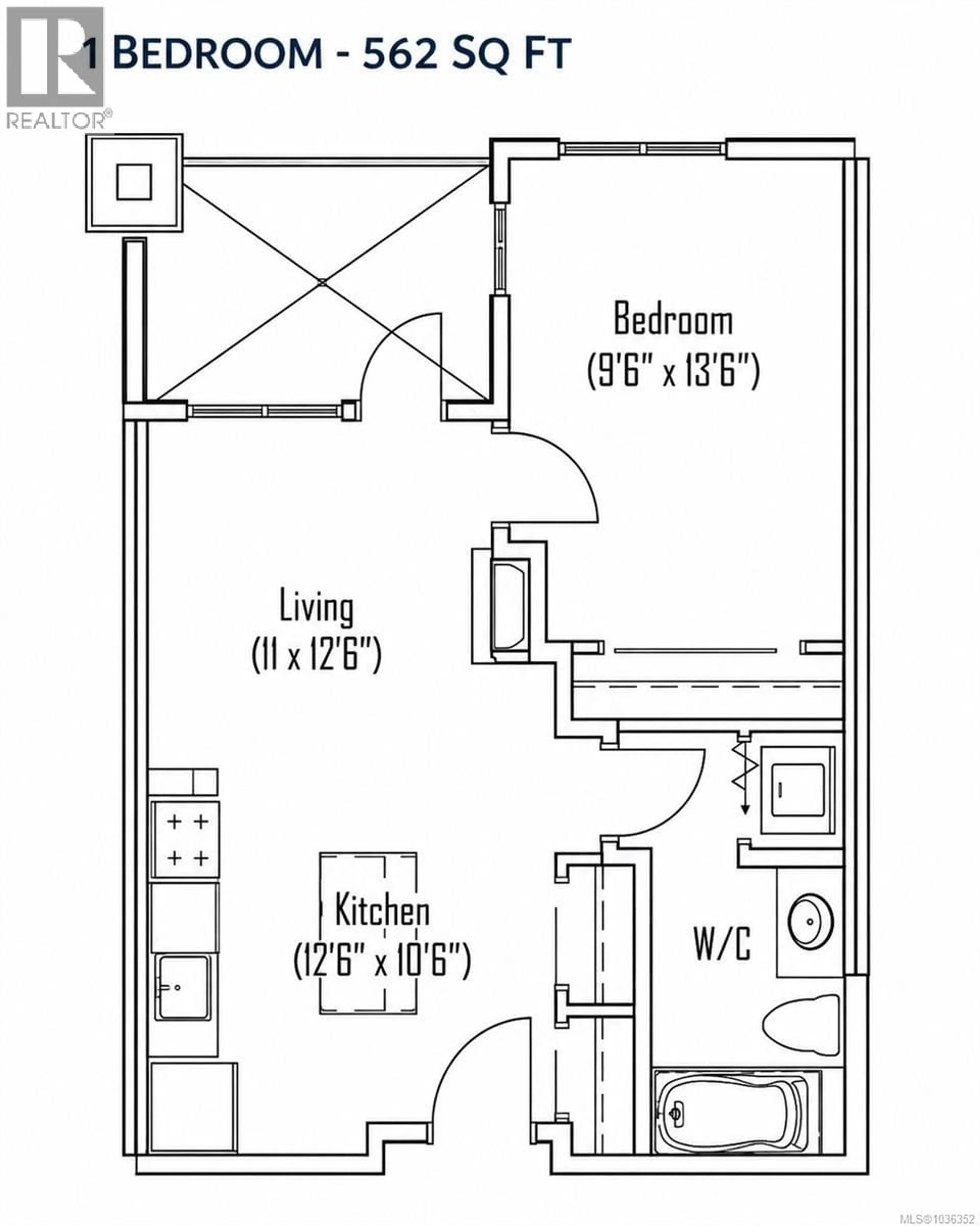 Floor plan for 318 - 1375 BEAR MOUNTAIN PARKWAY, Langford British Columbia V9B6R3