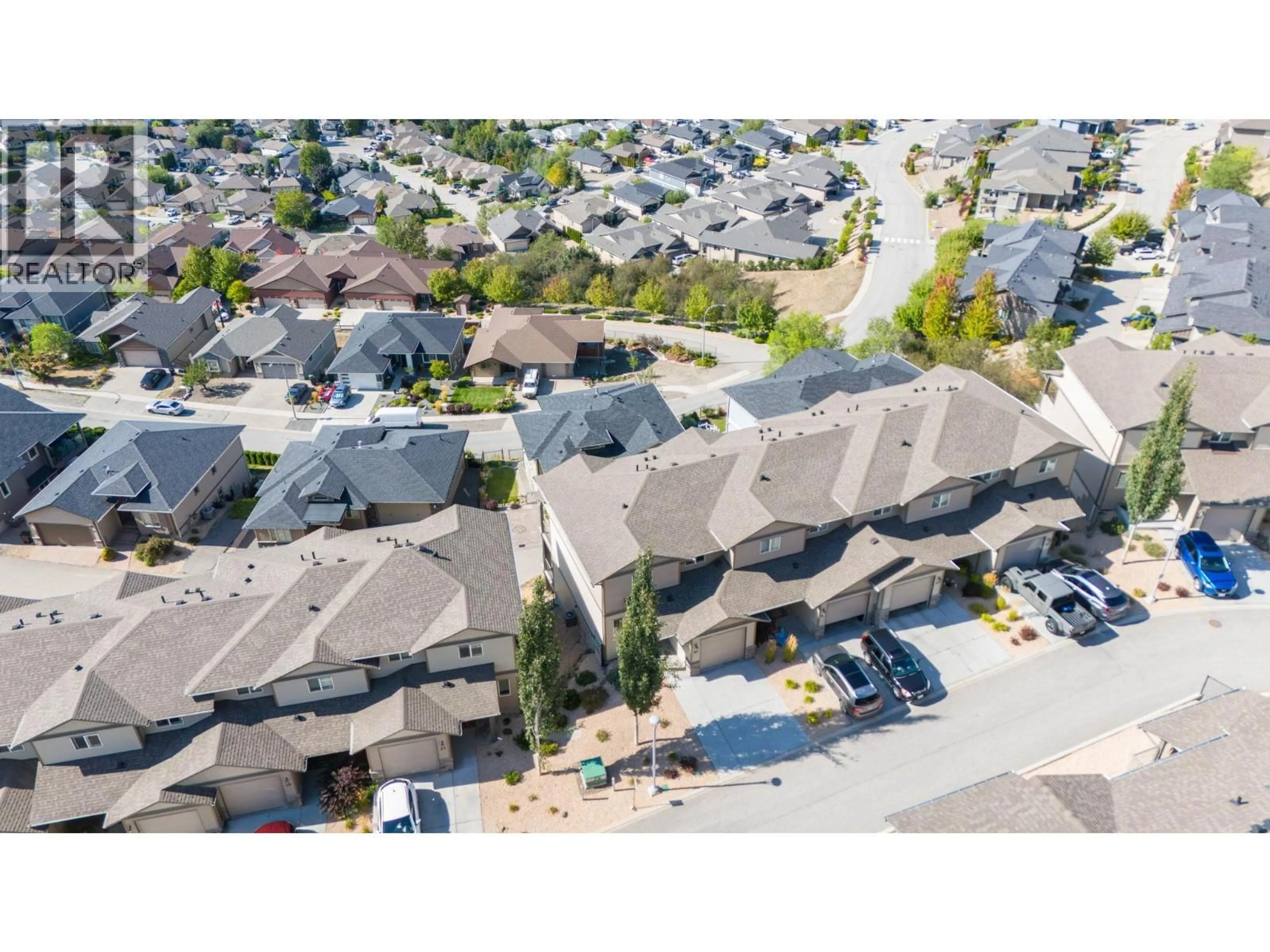 A pic from outside/outdoor area/front of a property/back of a property/a pic from drone, street for 65 - 933 MT. ROBSON PLACE, Vernon British Columbia V1B4G4