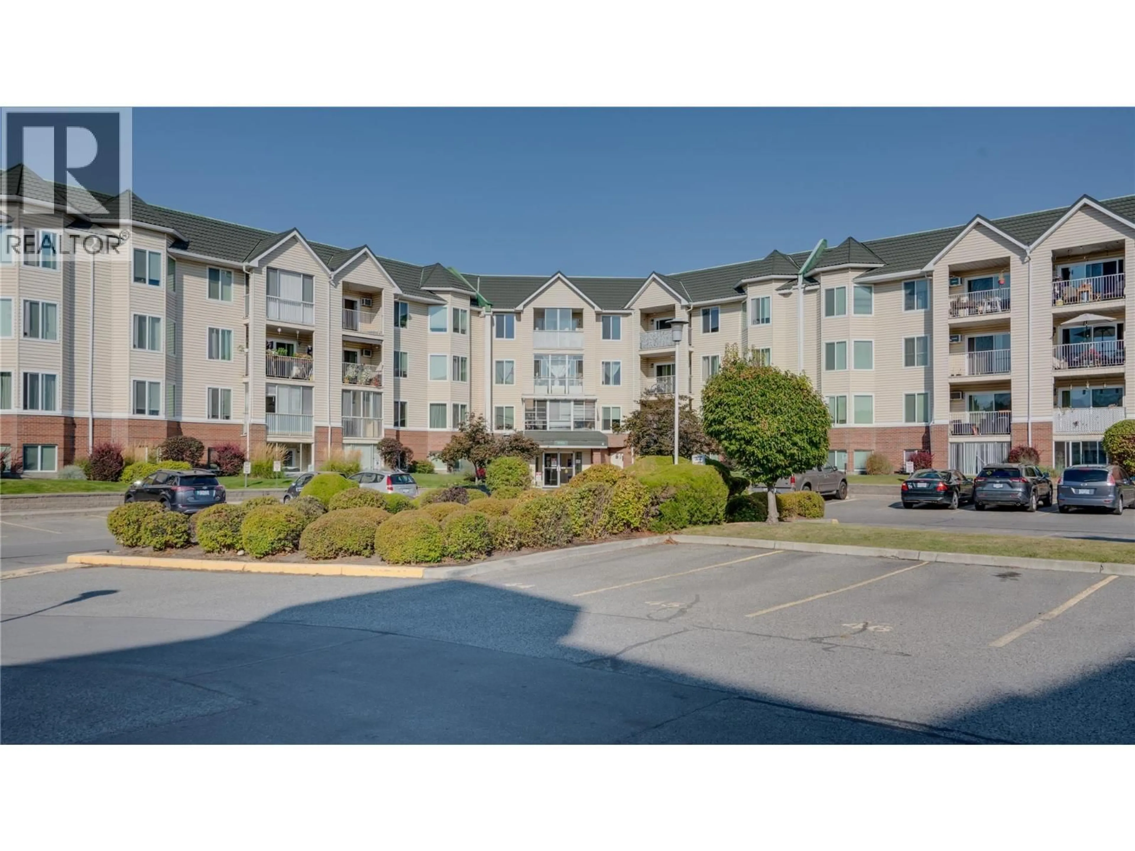 A pic from outside/outdoor area/front of a property/back of a property/a pic from drone, unknown for 116 - 769 KLO ROAD, Kelowna British Columbia V1Y9L9
