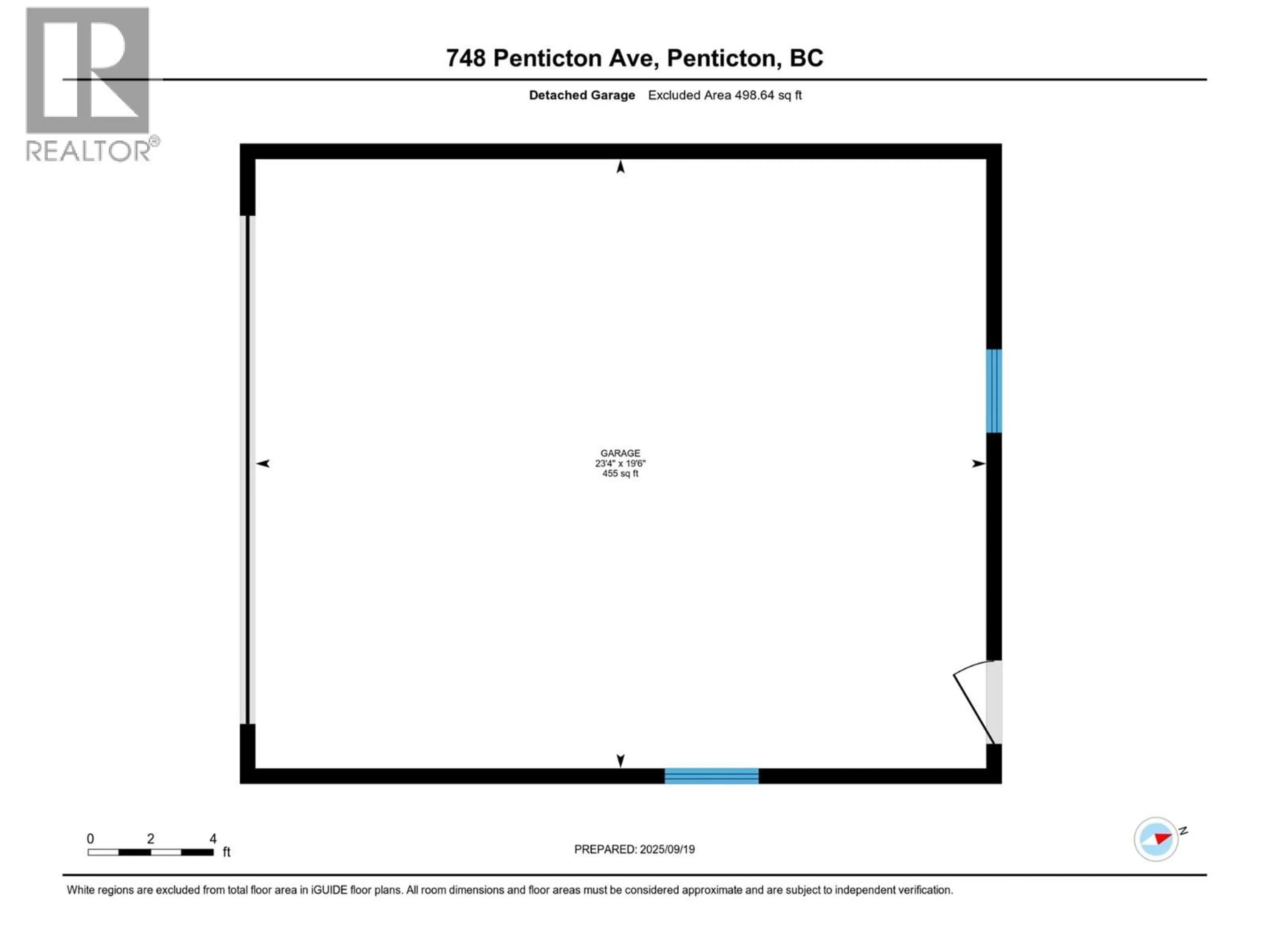 Floor plan for 748 PENTICTON AVENUE, Penticton British Columbia V2A2M8