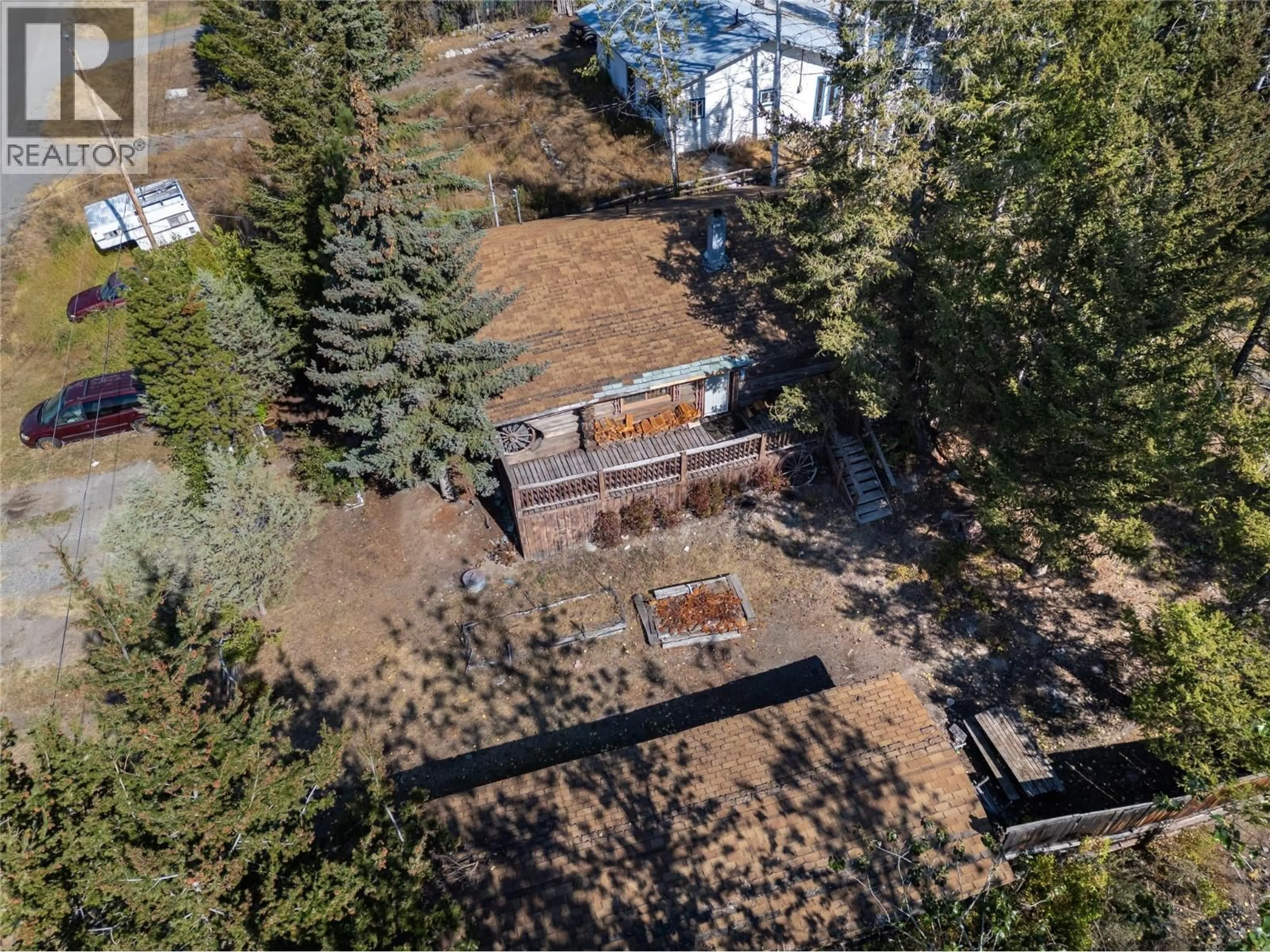 A pic from outside/outdoor area/front of a property/back of a property/a pic from drone, unknown for 4208 NORTH ROAD, Ashcroft British Columbia V0K1A0