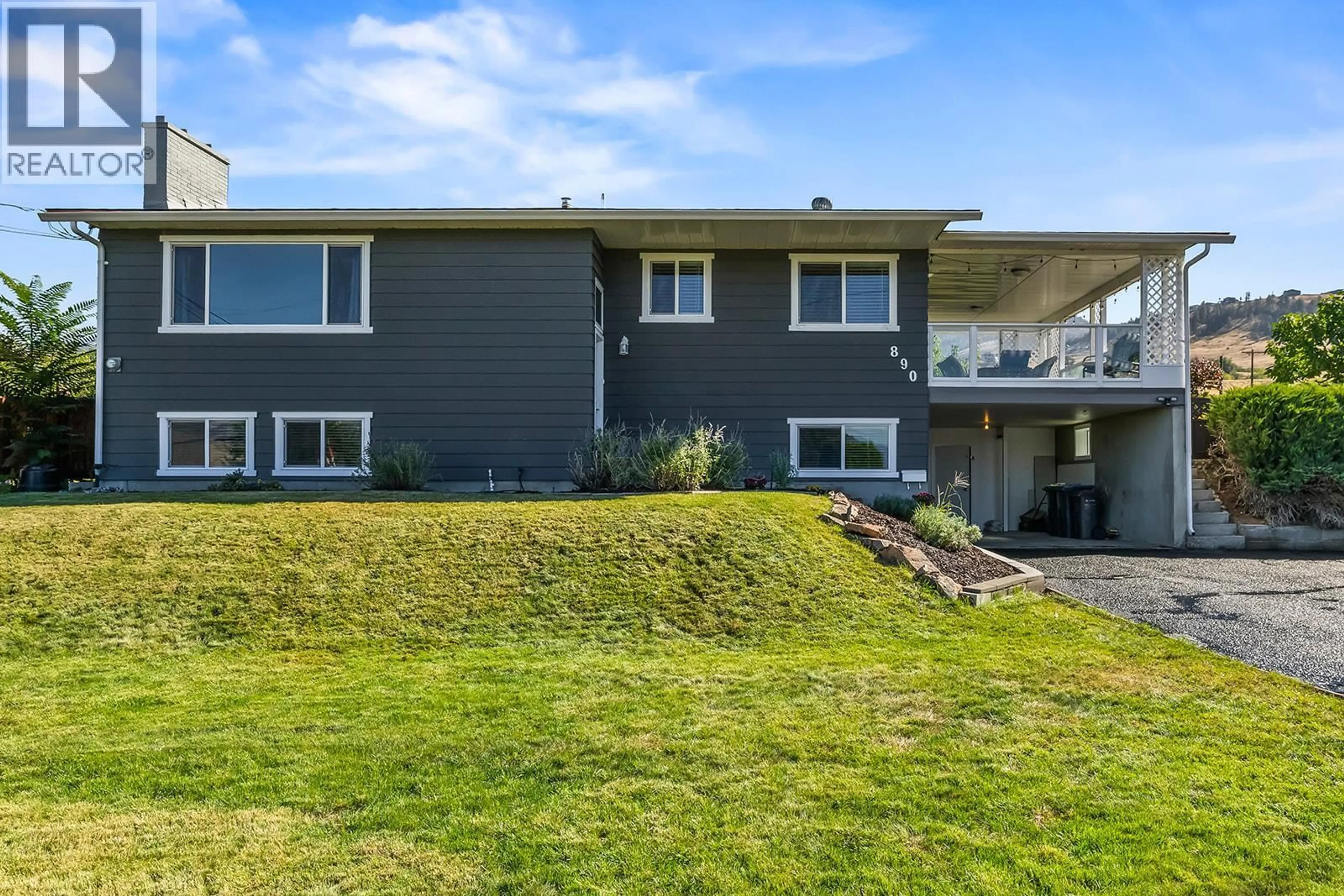 A pic from outside/outdoor area/front of a property/back of a property/a pic from drone, unknown for 890 MCKENZIE ROAD, Kelowna British Columbia V1X2B3