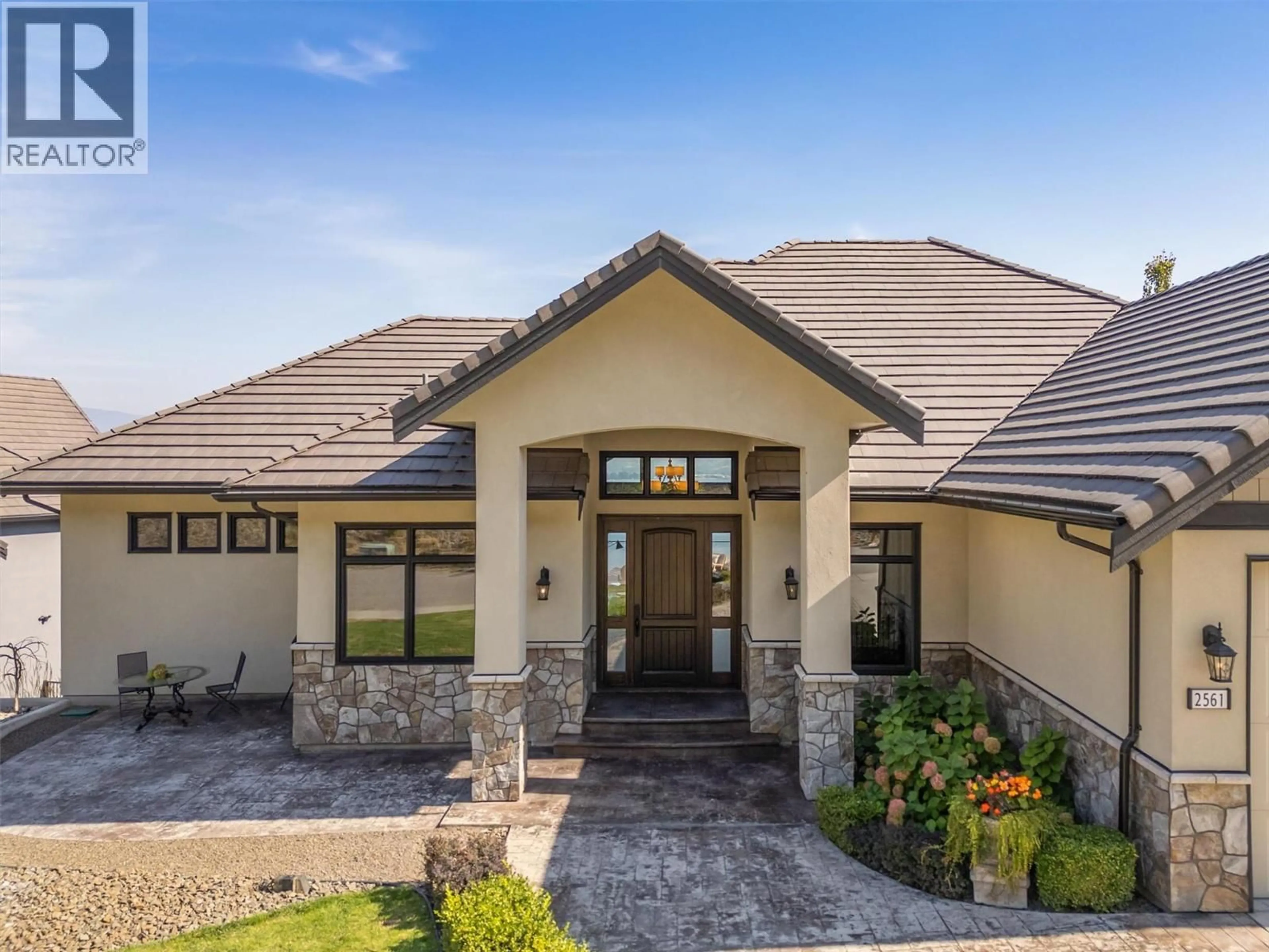 Home with brick exterior material, unknown for 2561 CASA PALMERO DRIVE, West Kelowna British Columbia V1Z4B1