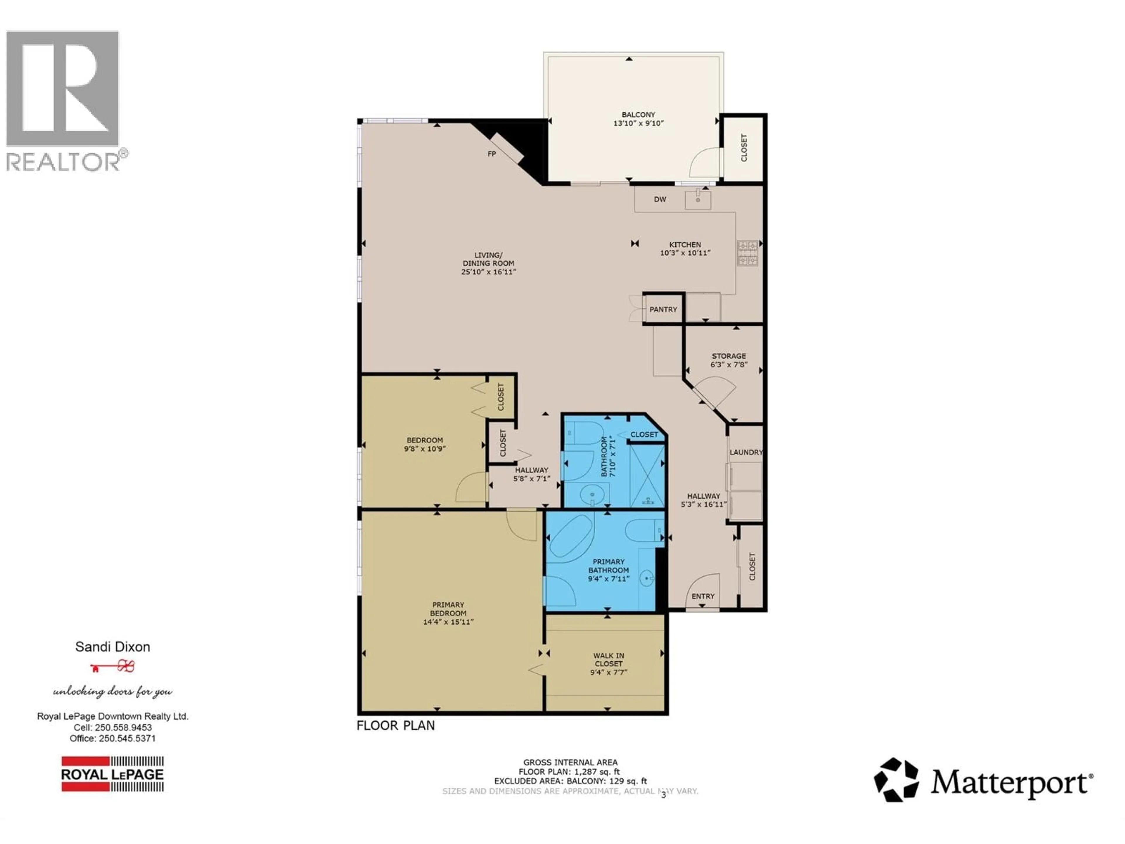 Floor plan for 300 - 6805 COTTONWOOD DRIVE, Osoyoos British Columbia V0H1V3