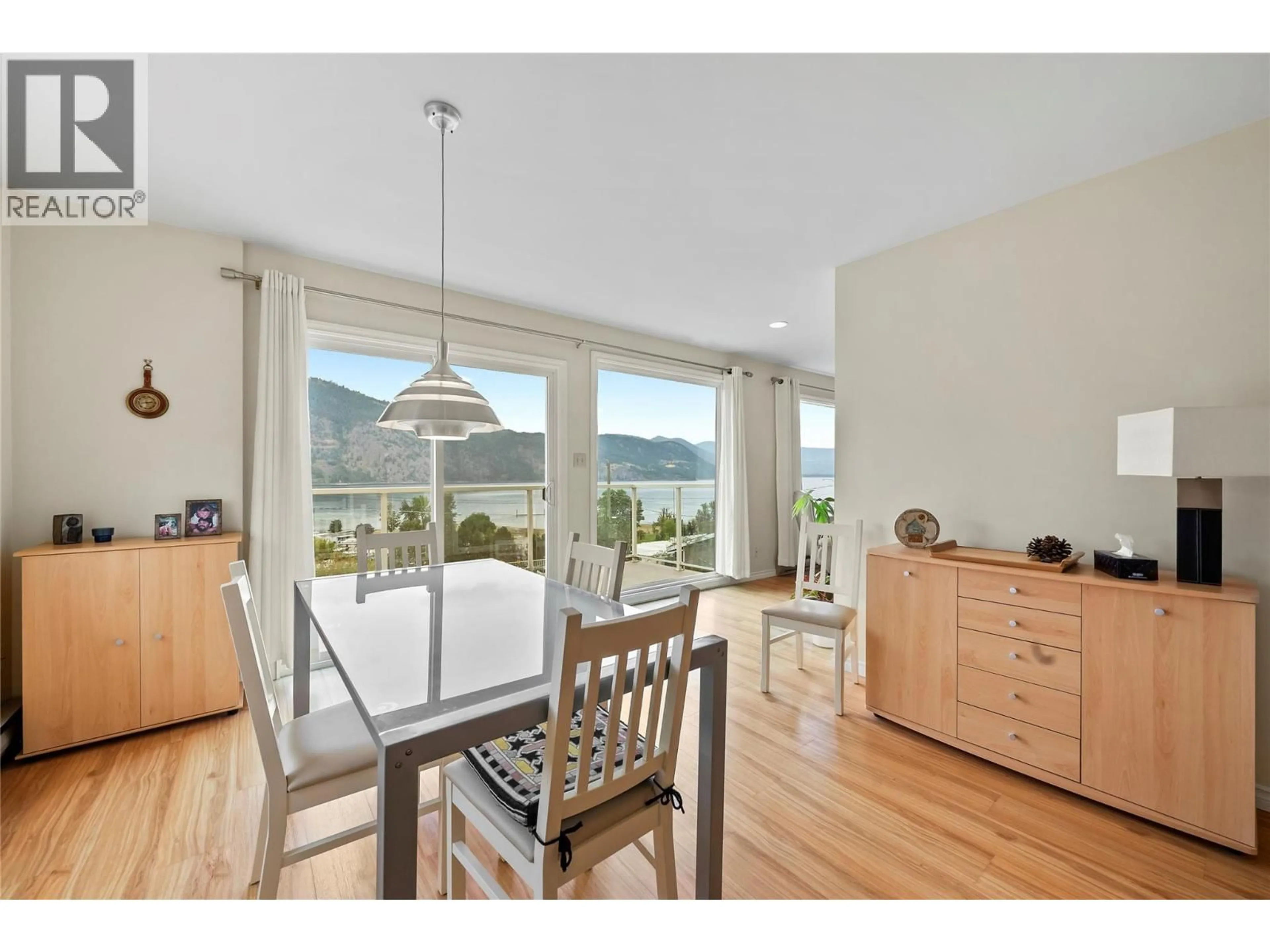 Dining room, wood/laminate floor for 1225 BAY DRIVE, Chase British Columbia V0E1M0