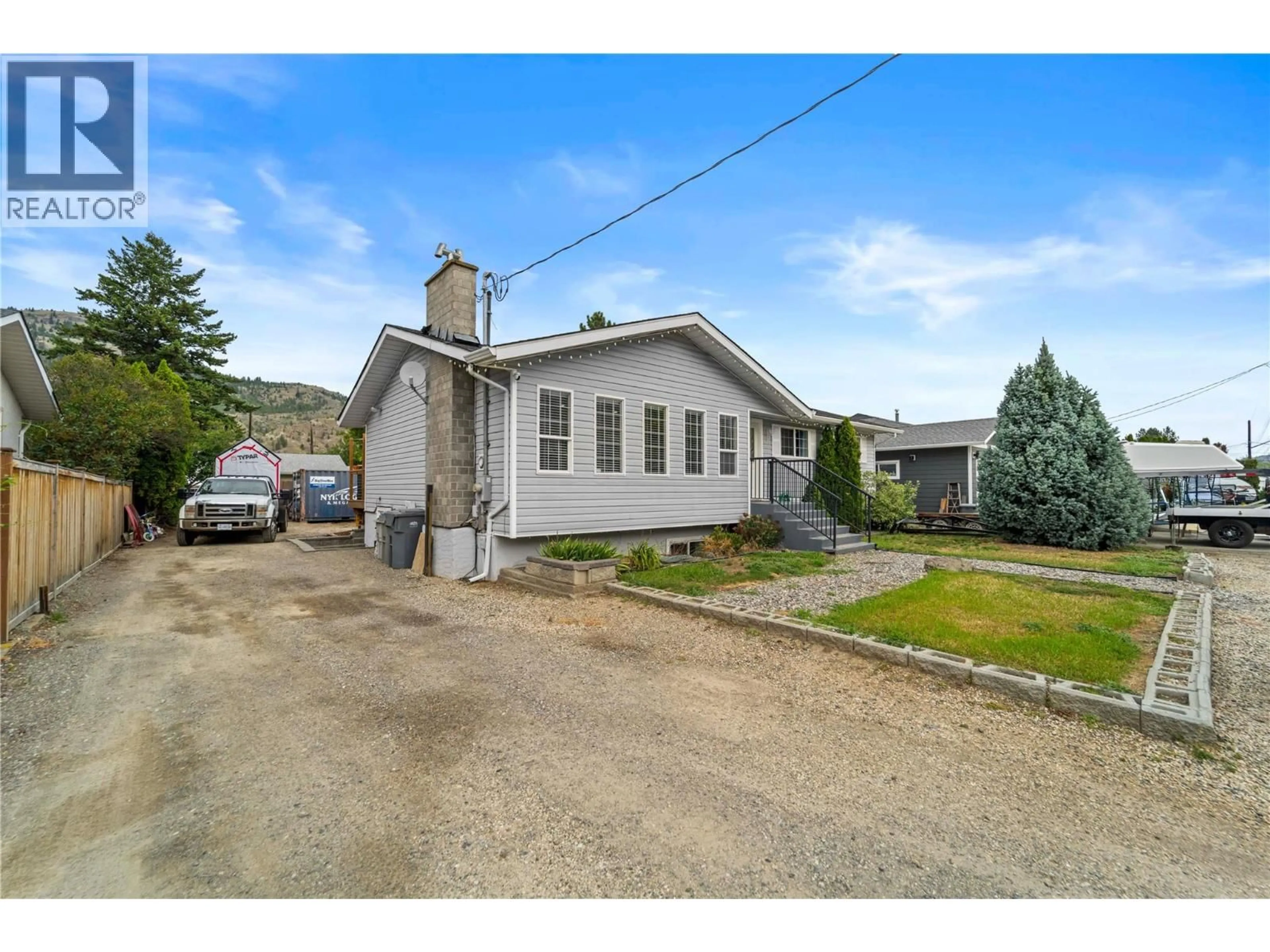 A pic from outside/outdoor area/front of a property/back of a property/a pic from drone, street for 2584 TUPELA DRIVE, Kamloops British Columbia V2B6V9