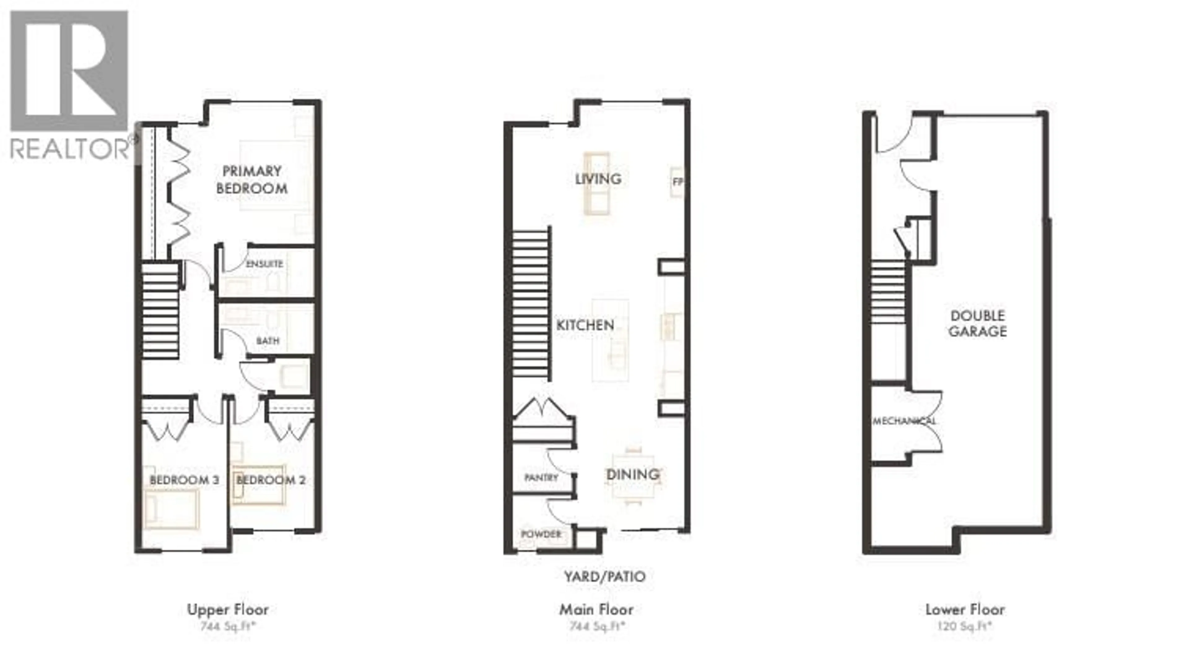Floor plan for 12 - 2835 CANYON CREST DRIVE, West Kelowna British Columbia V4T0G8