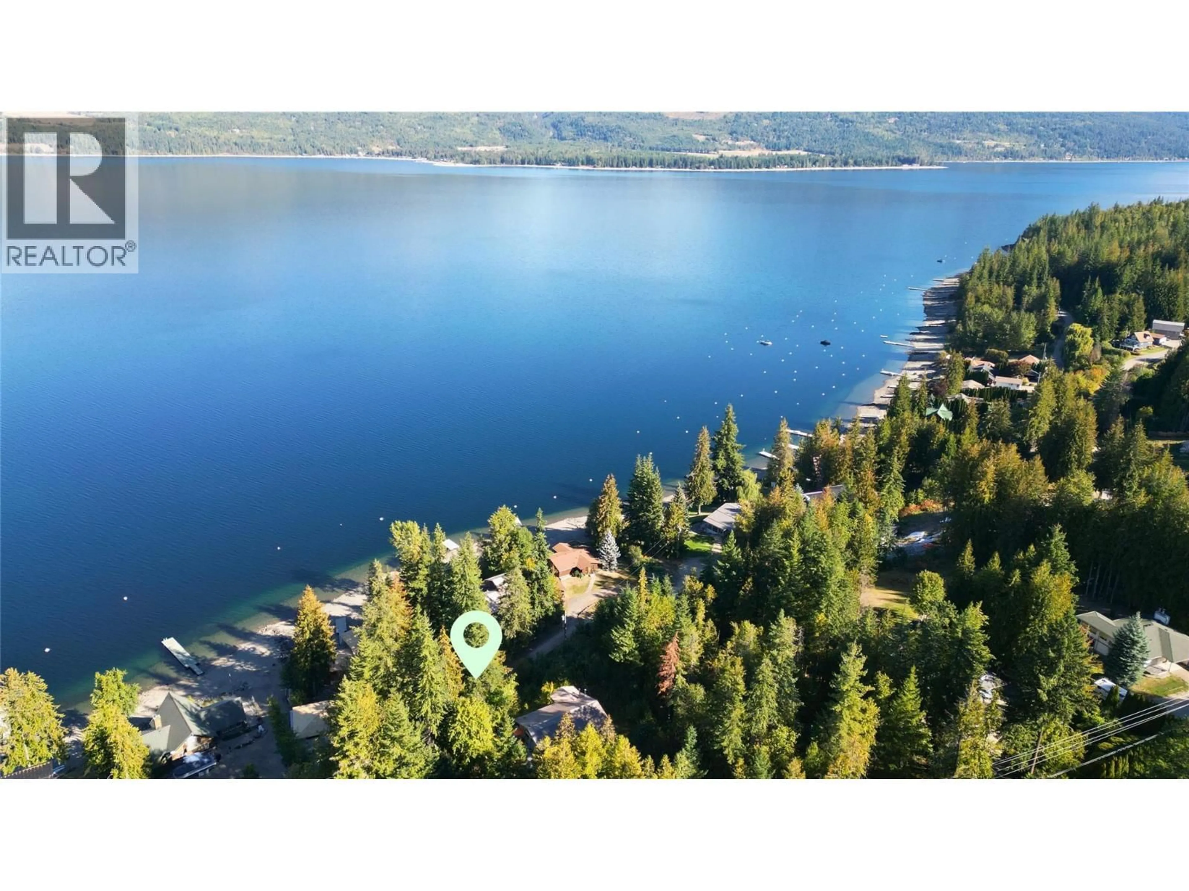 A pic from outside/outdoor area/front of a property/back of a property/a pic from drone, water/lake/river/ocean view for 4265 EAGLE BAY ROAD, Eagle Bay British Columbia V0E1T0