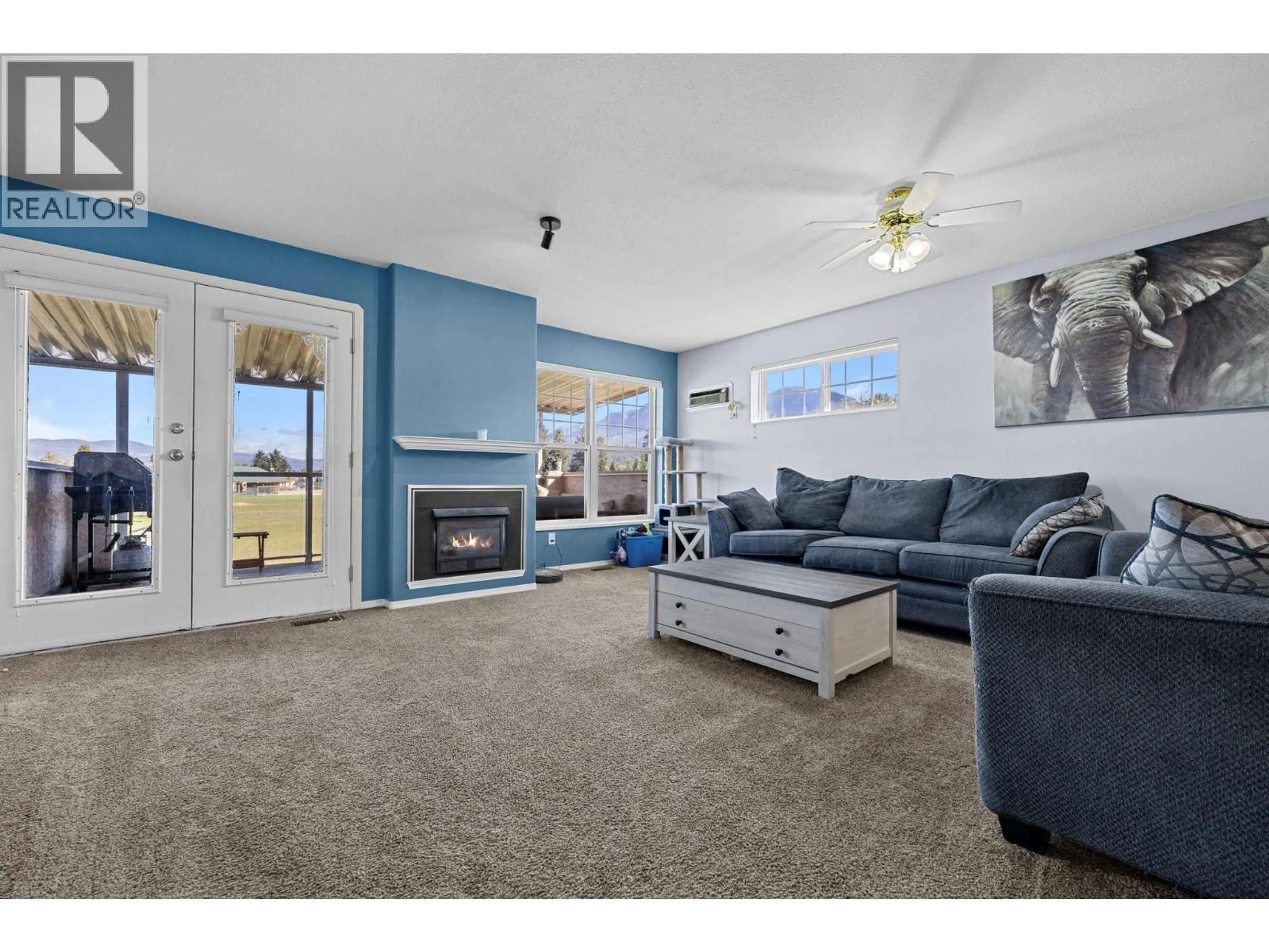 Living room with furniture, unknown for 27 - 303 REGENT AVENUE, Enderby British Columbia V0E1V2