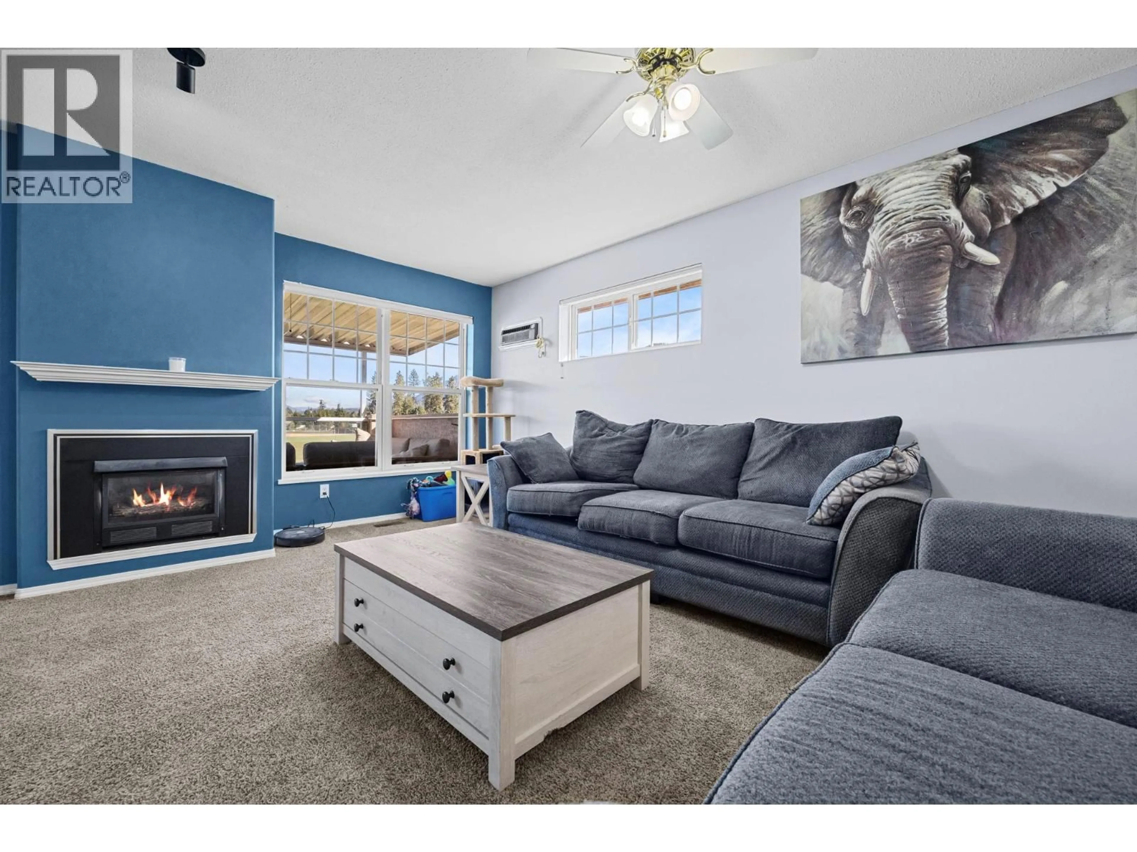 Living room with furniture, unknown for 27 - 303 REGENT AVENUE, Enderby British Columbia V0E1V2