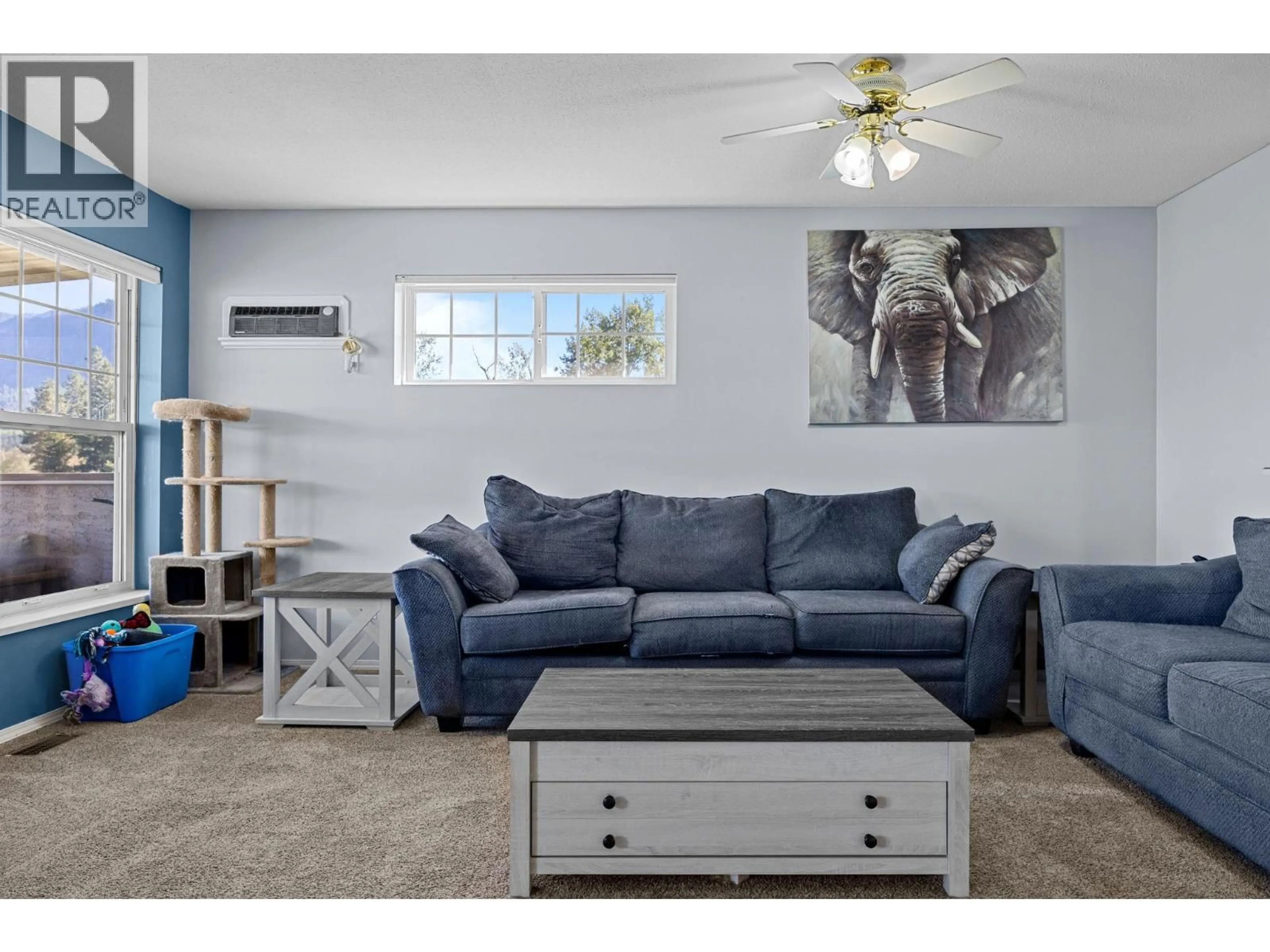 Living room with furniture, unknown for 27 - 303 REGENT AVENUE, Enderby British Columbia V0E1V2