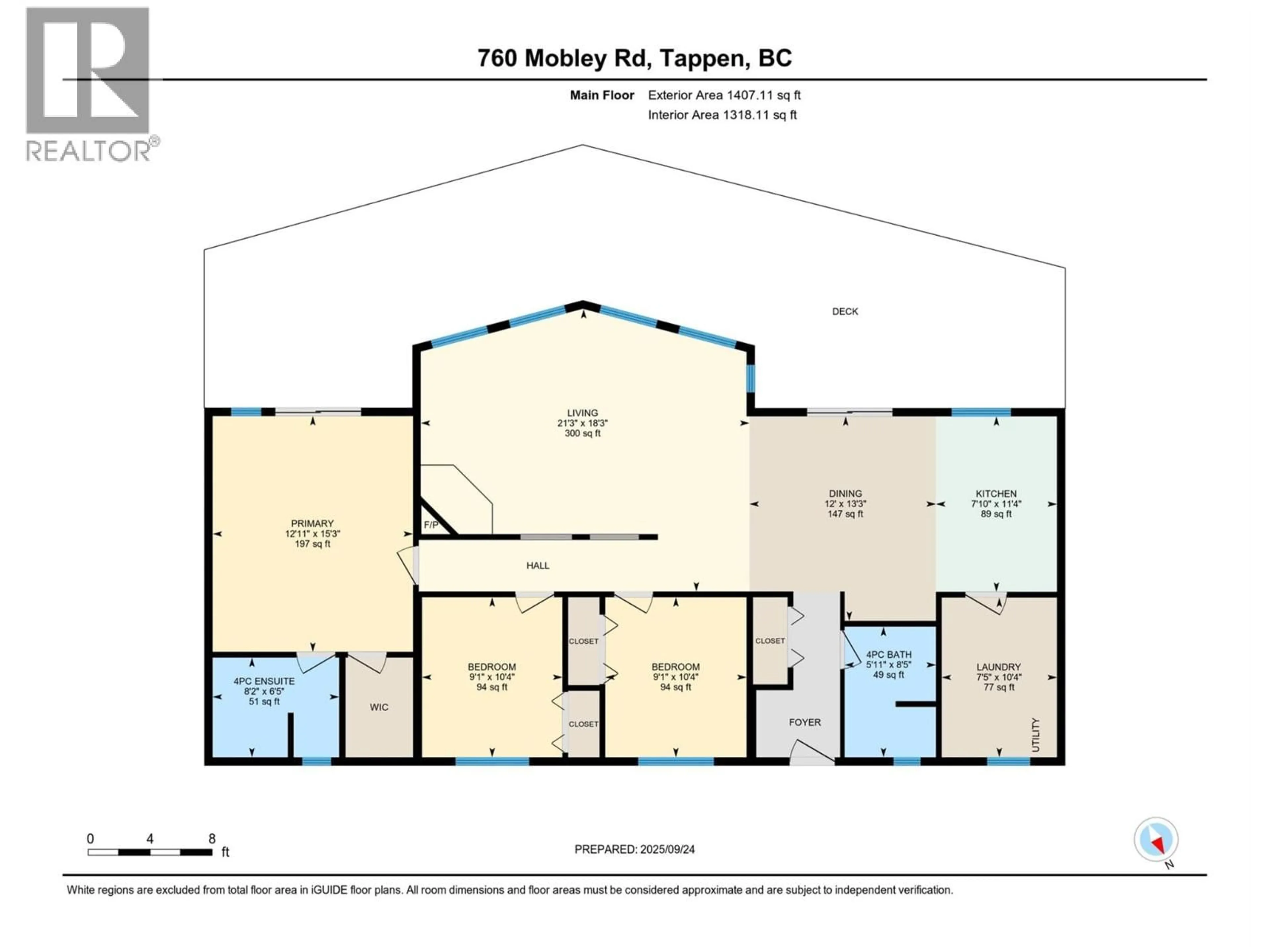 Floor plan for 760 MOBLEY ROAD, Tappen British Columbia V0E2X1