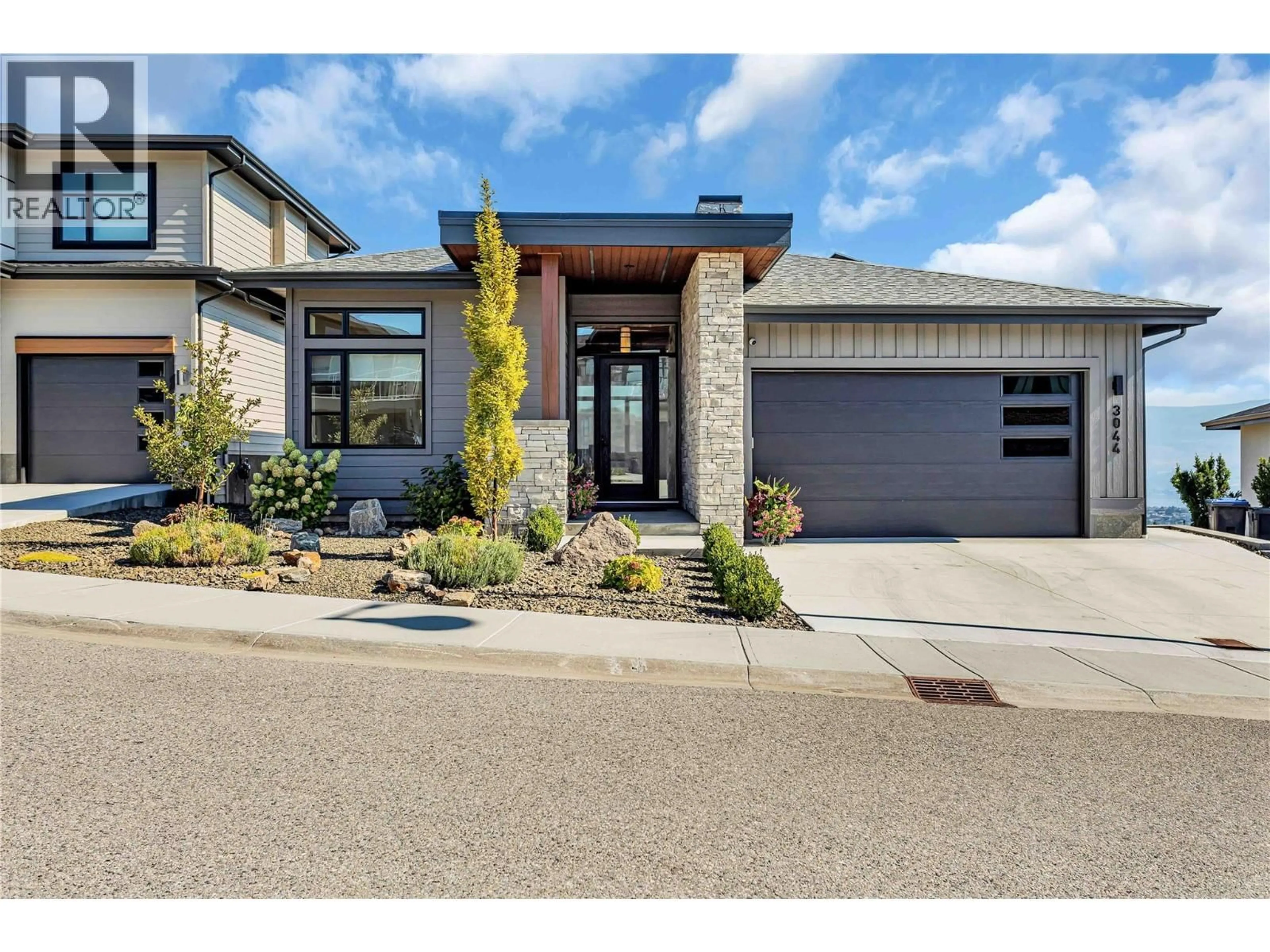 Home with brick exterior material, street for 3044 SHALEVIEW DRIVE, West Kelowna British Columbia V4T3L6