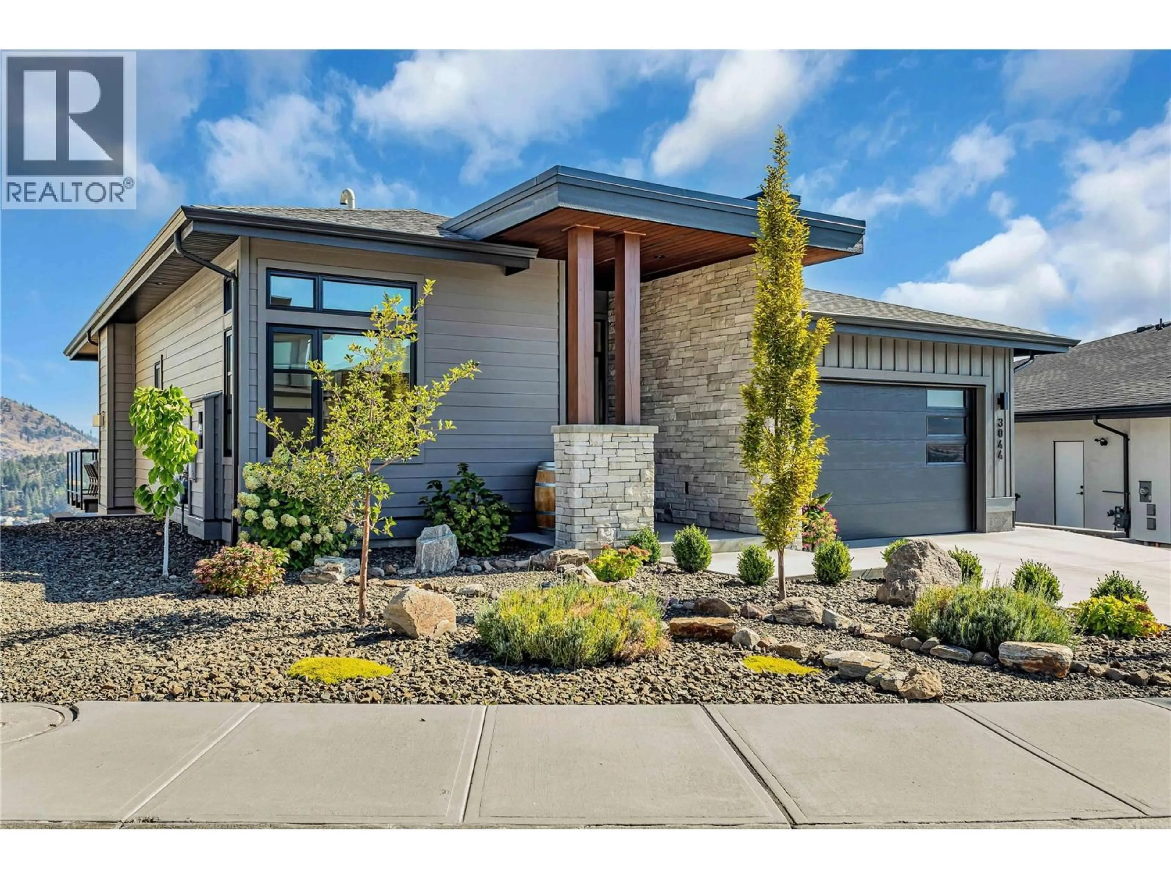 Home with brick exterior material, street for 3044 SHALEVIEW DRIVE, West Kelowna British Columbia V4T3L6