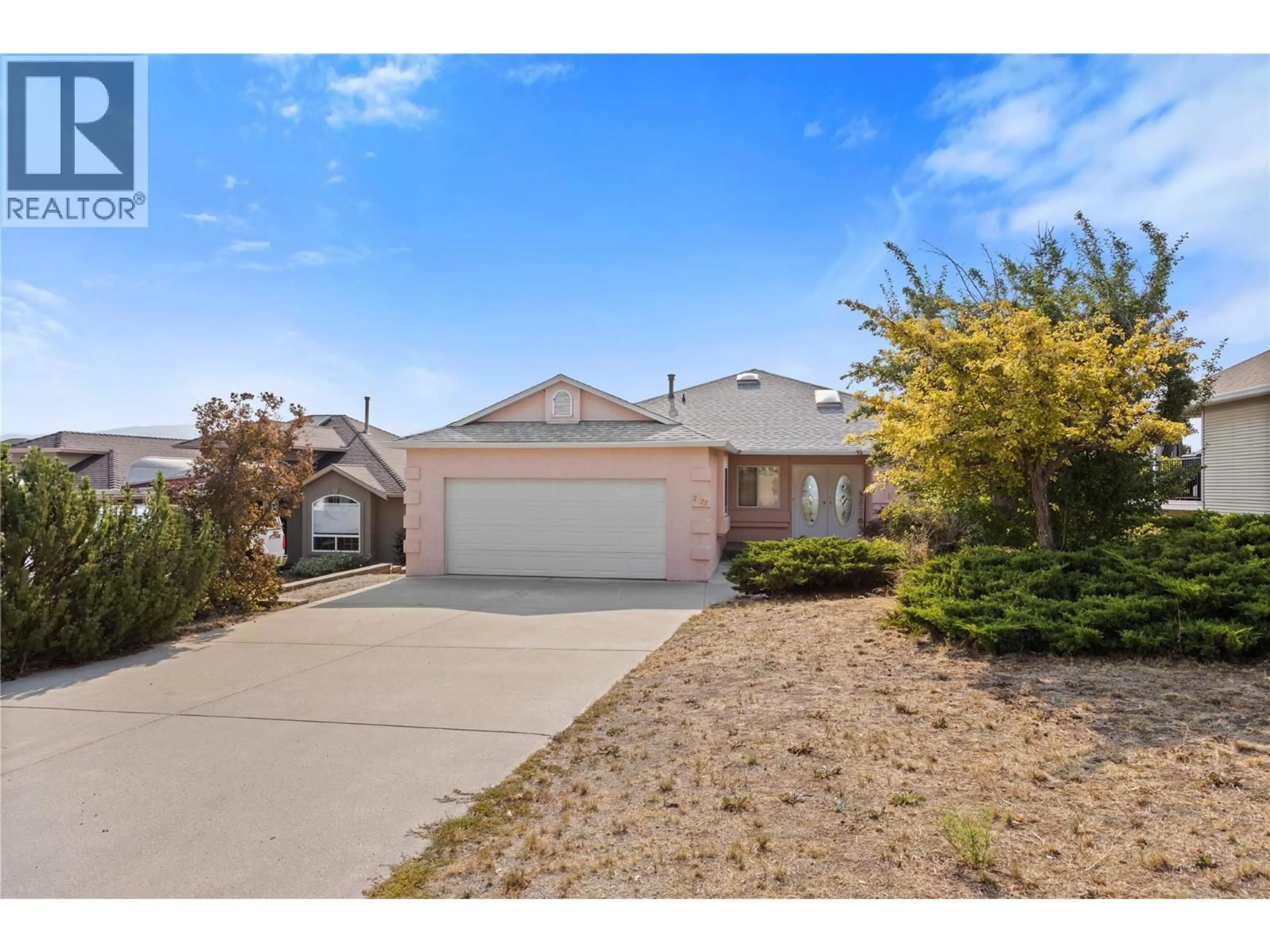 A pic from outside/outdoor area/front of a property/back of a property/a pic from drone, street for 2625 COPPER RIDGE DRIVE, West Kelowna British Columbia V4T2M8