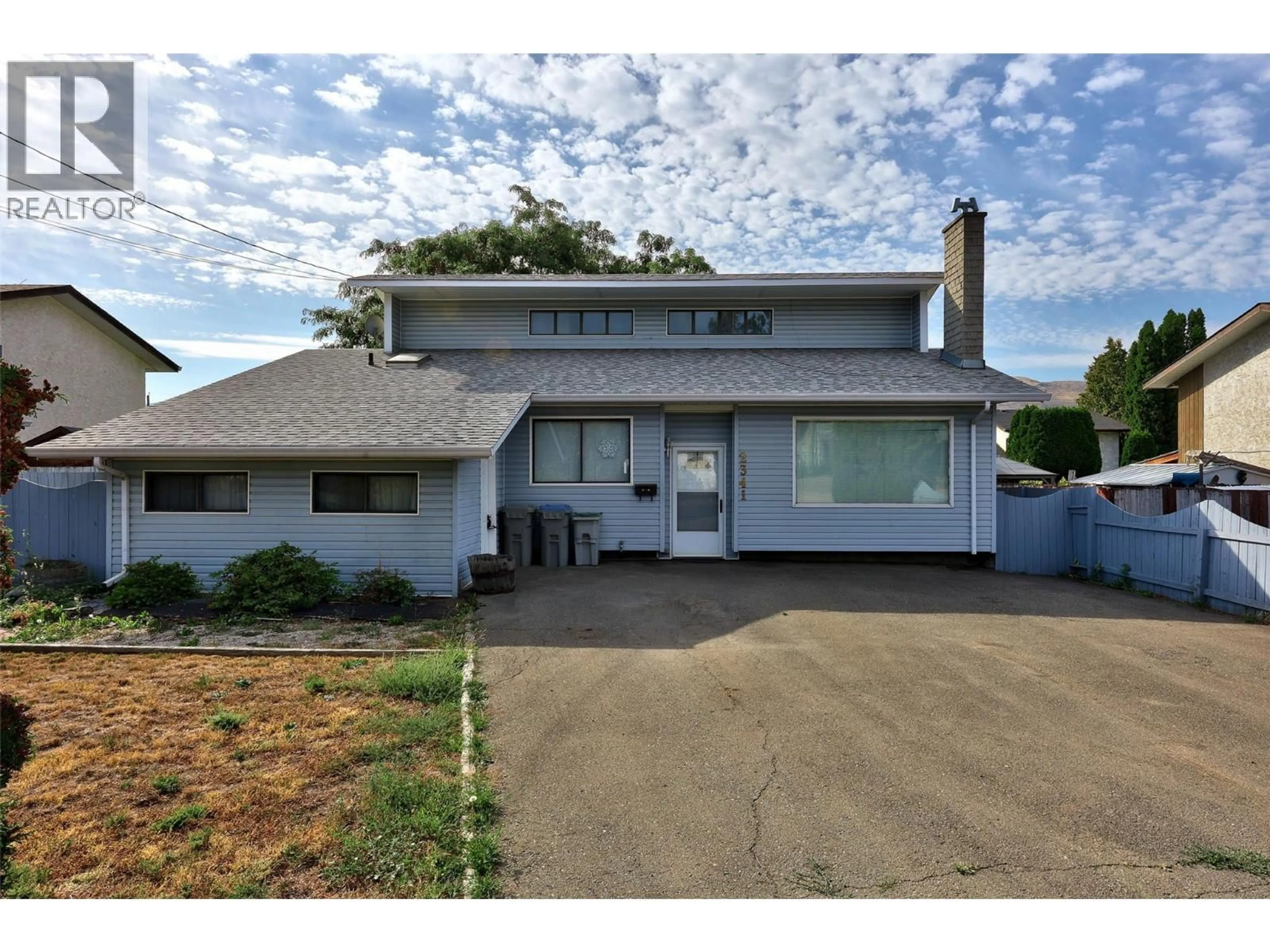 Home with vinyl exterior material, street for 2341 TRANQUILLE ROAD, Kamloops British Columbia V2B3N6