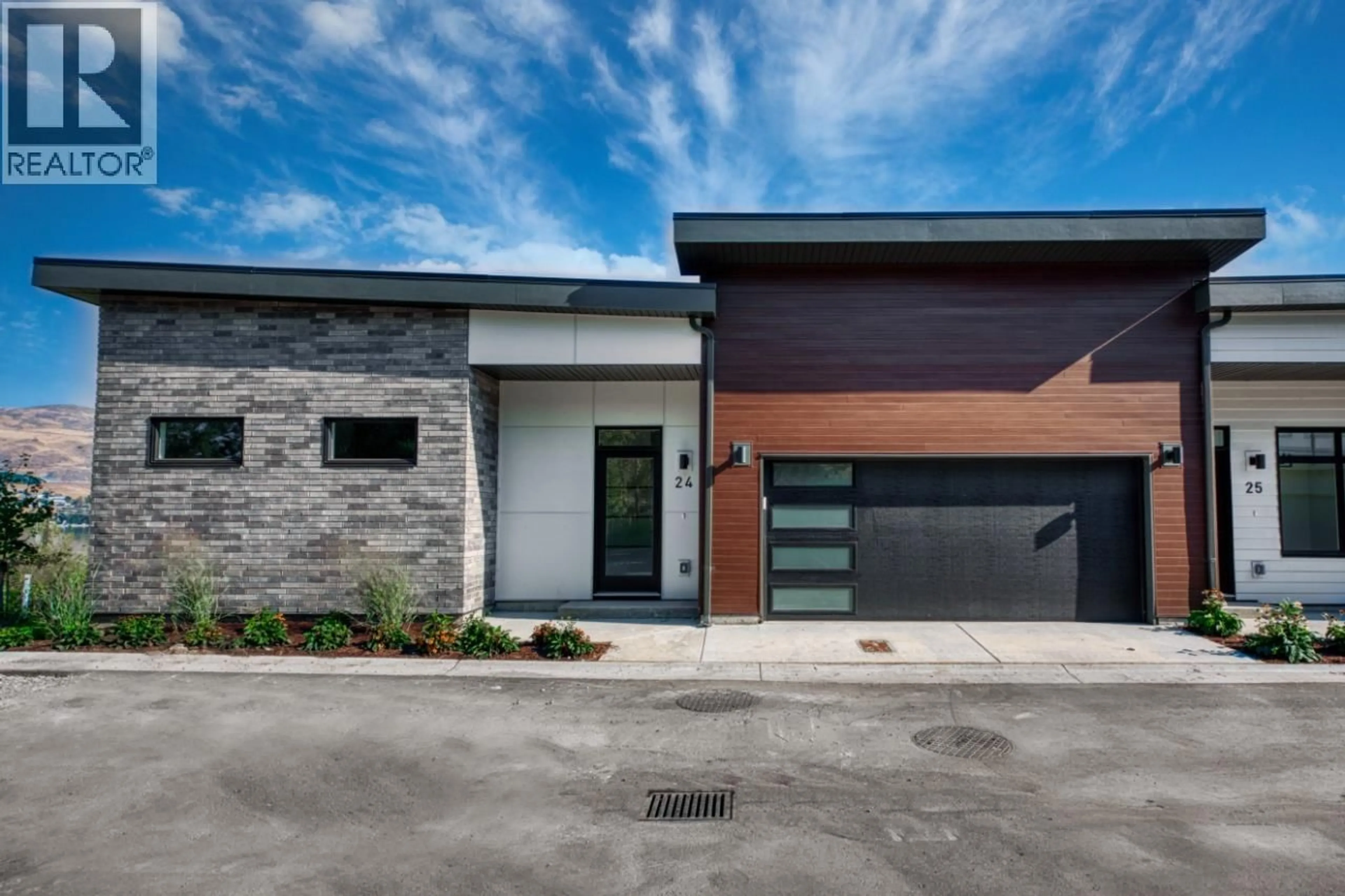 Home with brick exterior material, street for 24 - 7599 KLINGER ROAD, Vernon British Columbia V1H0B2