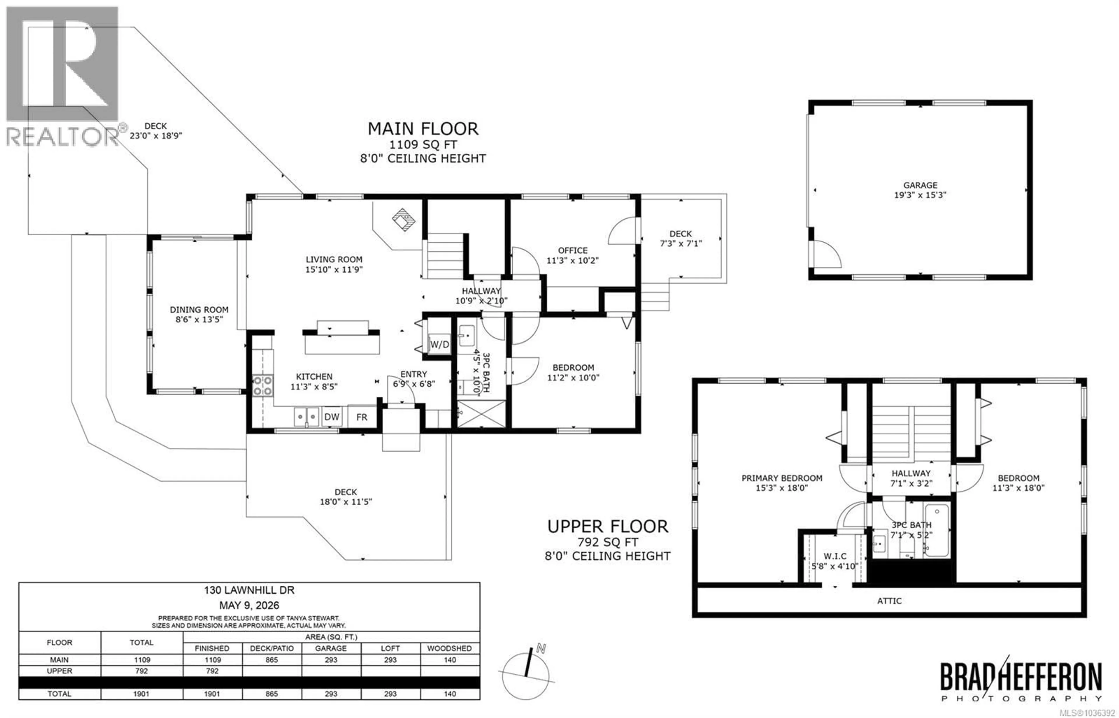 Floor plan for 130 LAWNHILL DRIVE, Salt Spring British Columbia V8K1M9