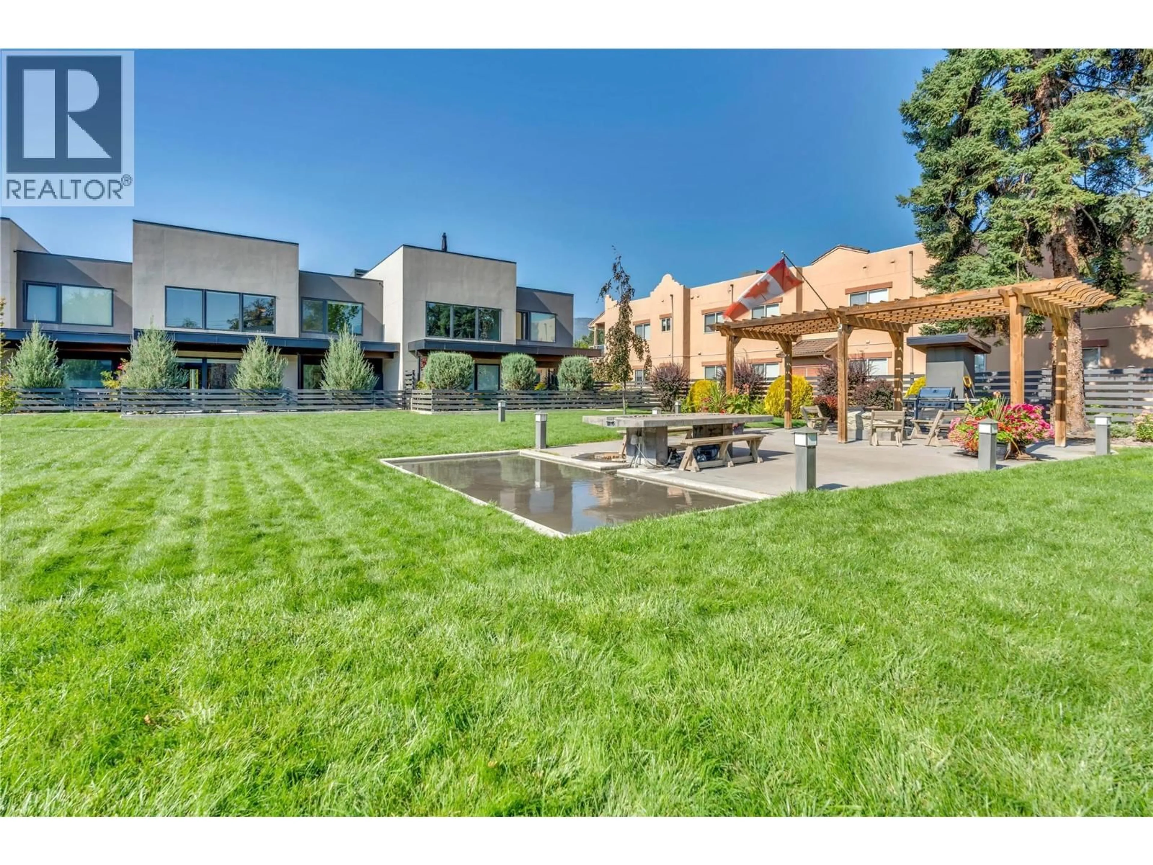 Patio, mountain view for 102 - 166 POWER STREET, Penticton British Columbia V2A5W9