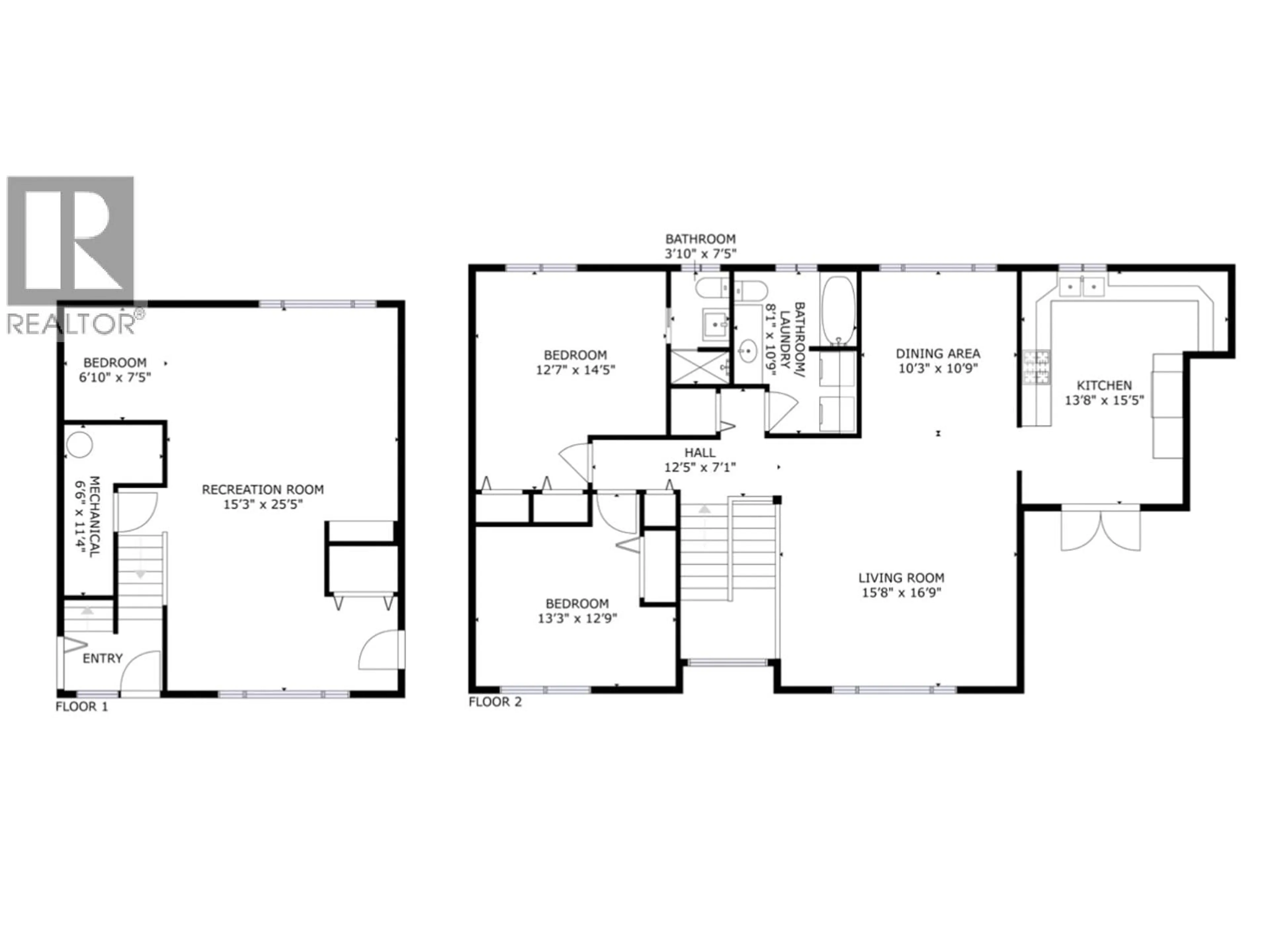 Floor plan for 1124 ERICKSON STREET, Creston British Columbia V0B1G3
