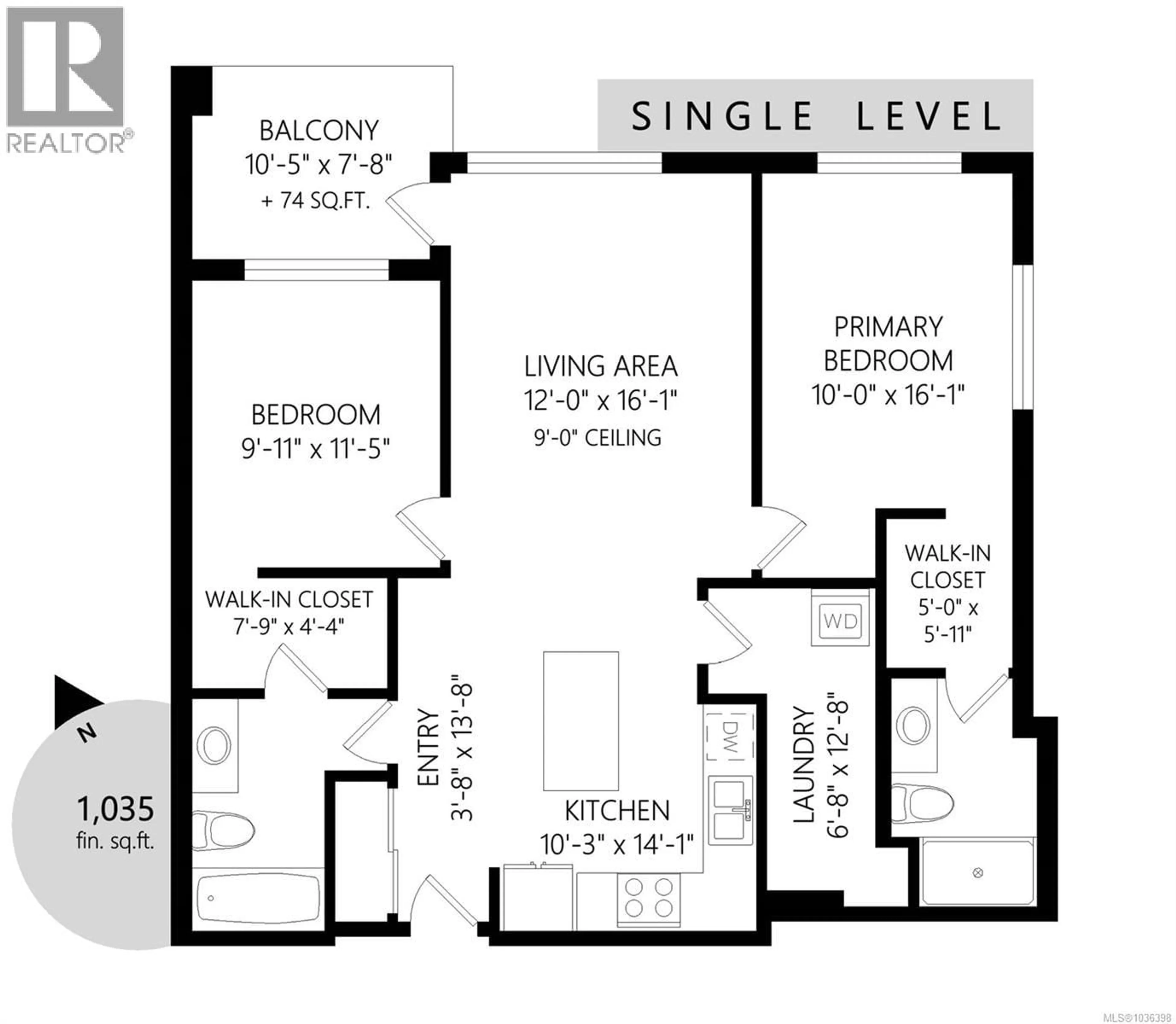 Floor plan for 502 - 2465 GATEWAY ROAD, Langford British Columbia V9B6R1