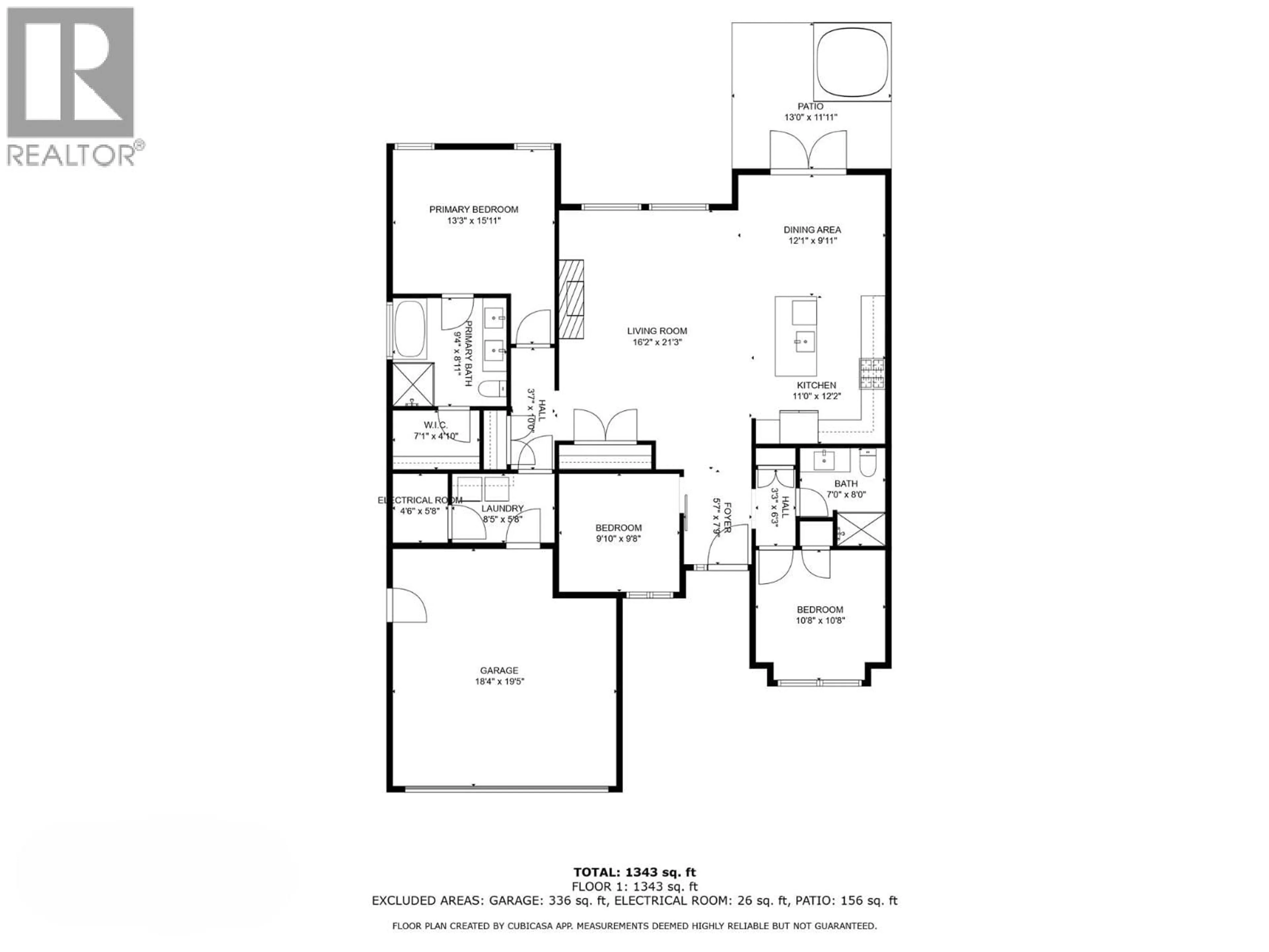 Floor plan for 1881 FOXWOOD TRAIL, Windermere British Columbia V0B2L2