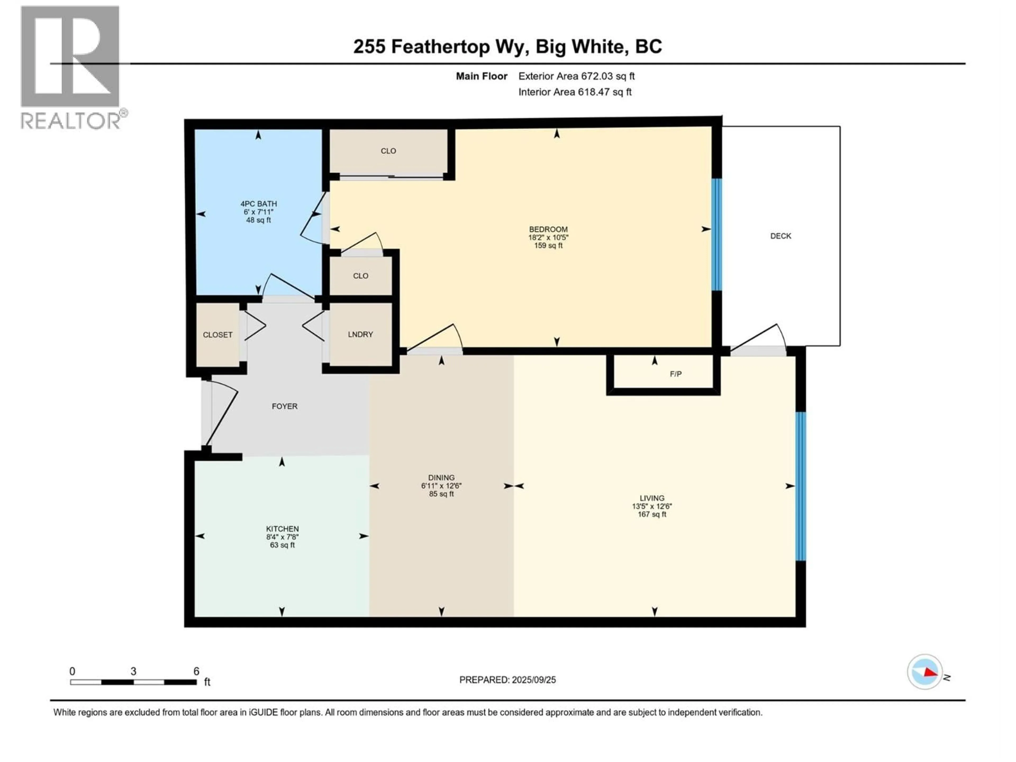 Floor plan for 202 - 255 FEATHERTOP WAY, Big White British Columbia V1P1P3