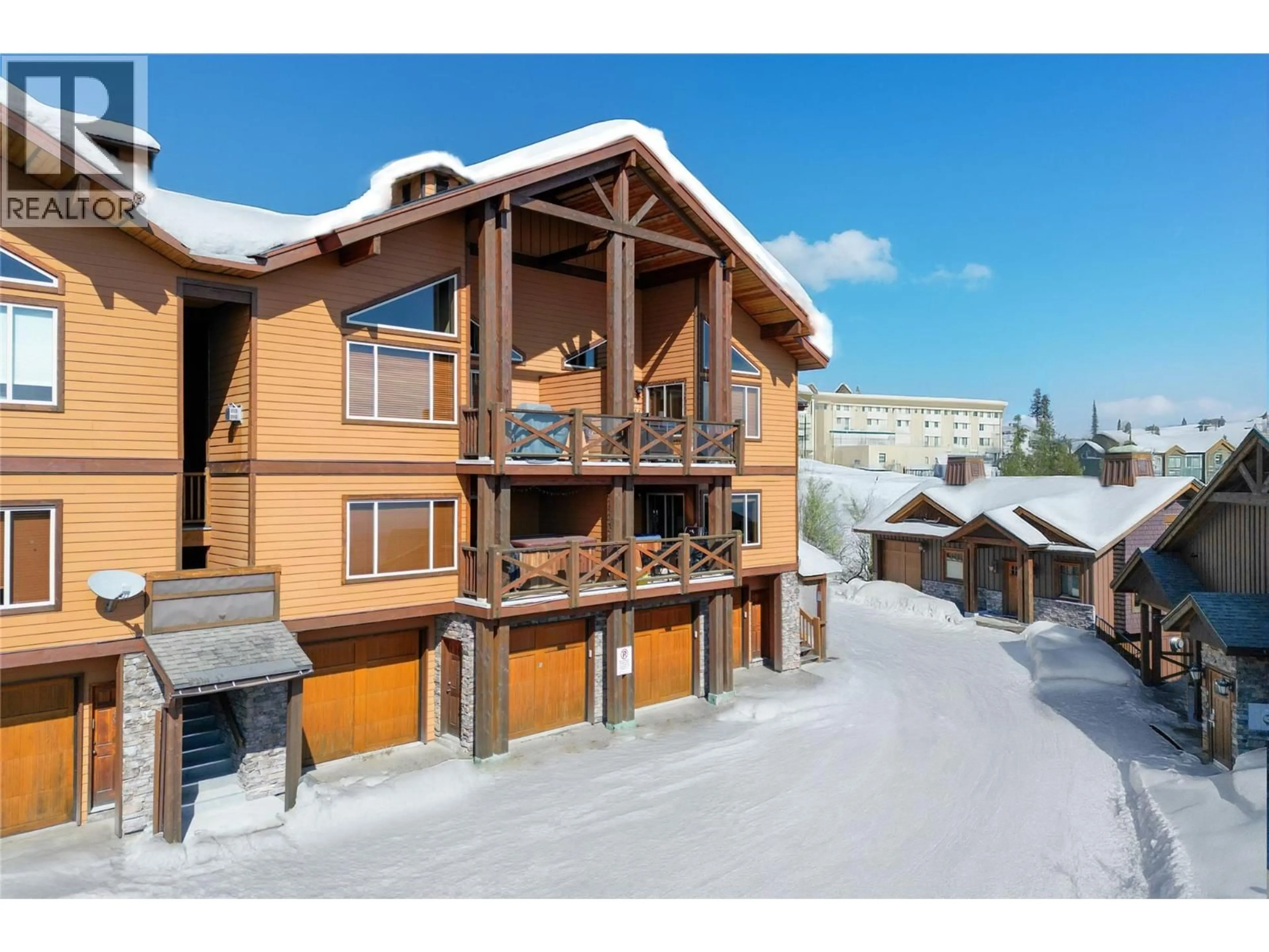 A pic from outside/outdoor area/front of a property/back of a property/a pic from drone, building for 101 - 80 KETTLE VIEW ROAD, Big White British Columbia V1P1P3