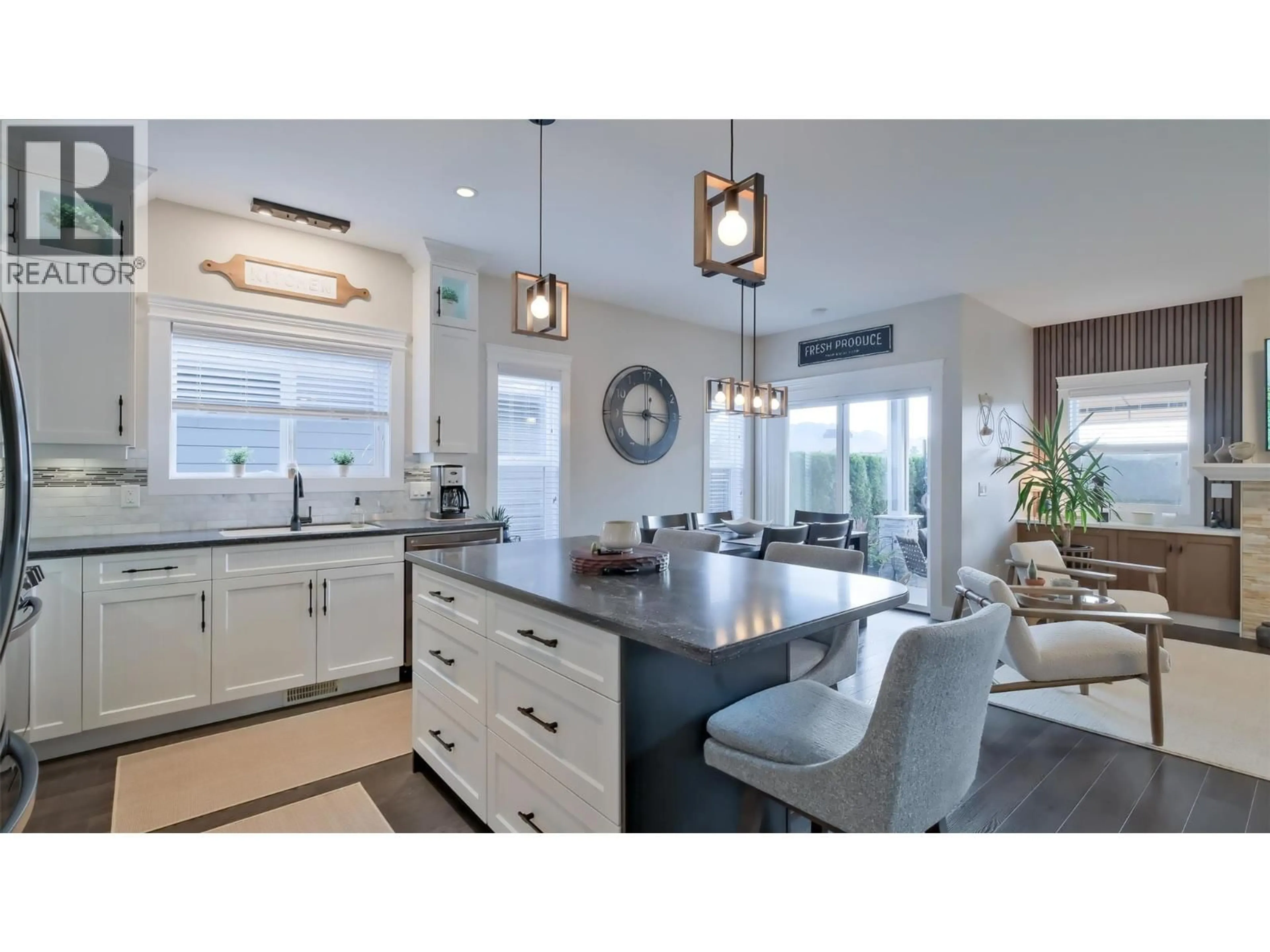 Open concept kitchen, ceramic/tile floor for 2084 CLOVER DRIVE, West Kelowna British Columbia V4T3A5
