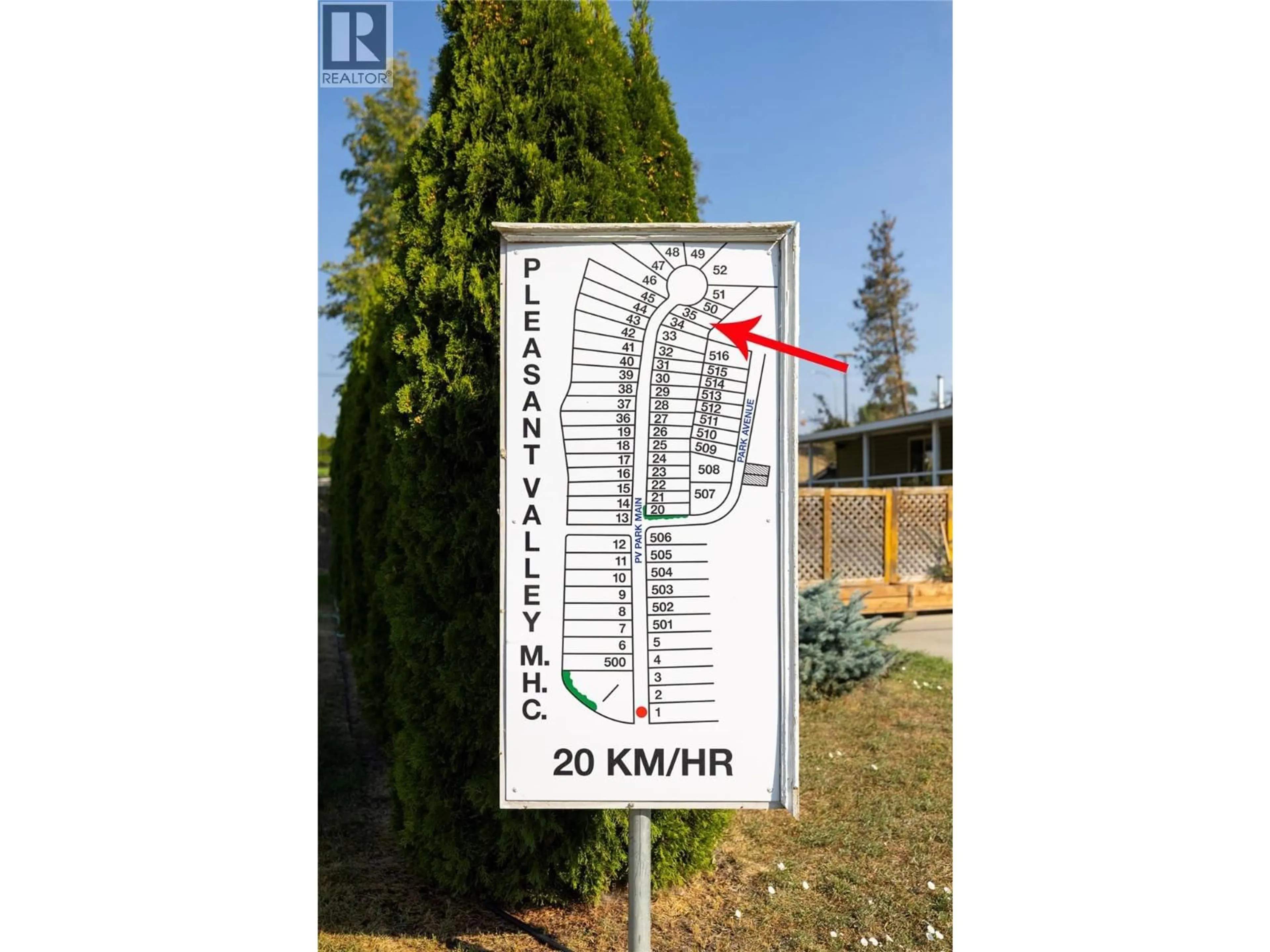 Parking for 35 - 4701 PLEASANT VALLEY ROAD, Vernon British Columbia V1T4M7