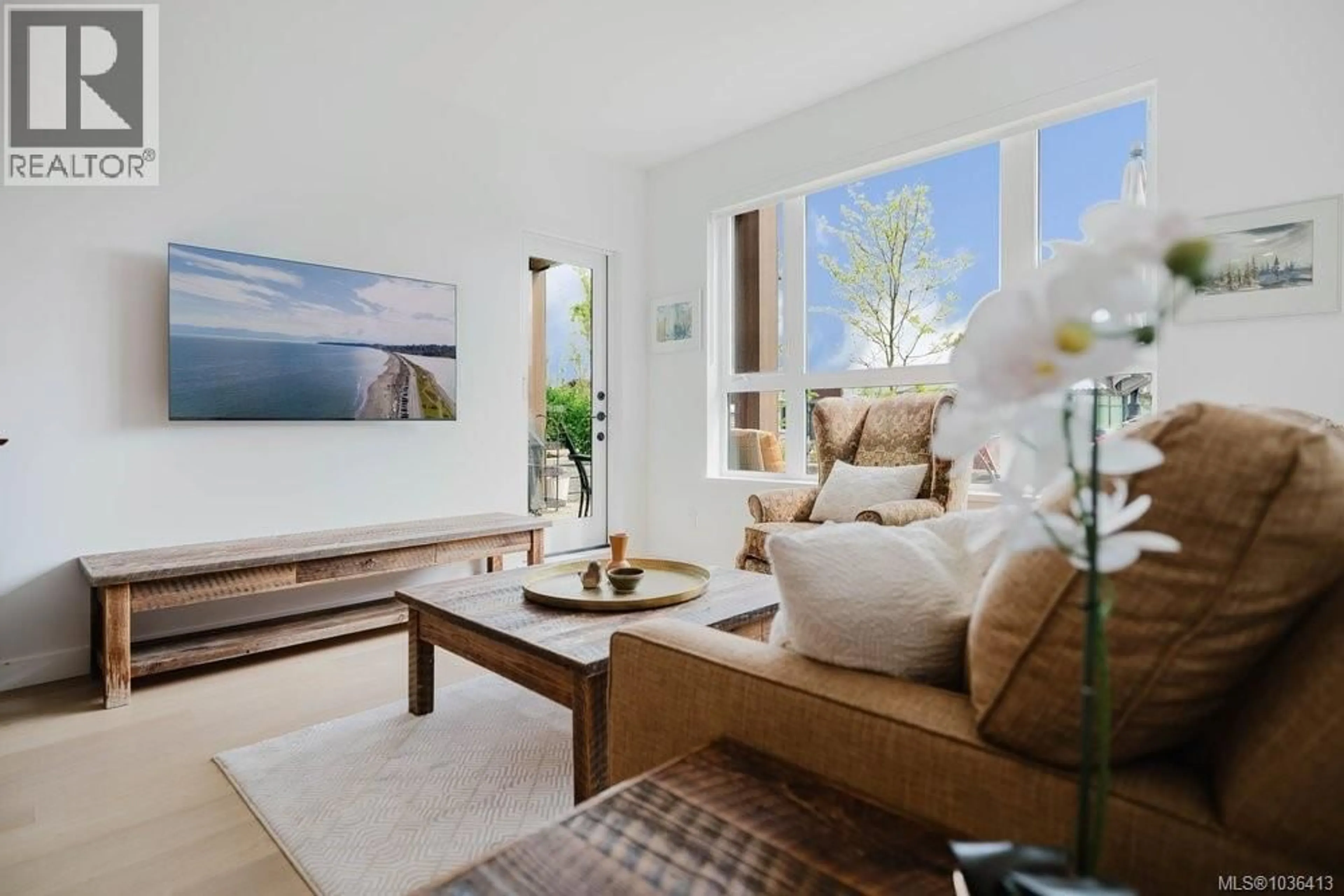 Living room with furniture, unknown for 111 - 3564 A RYDER HESJEDAL WAY, Colwood British Columbia V9C0V3