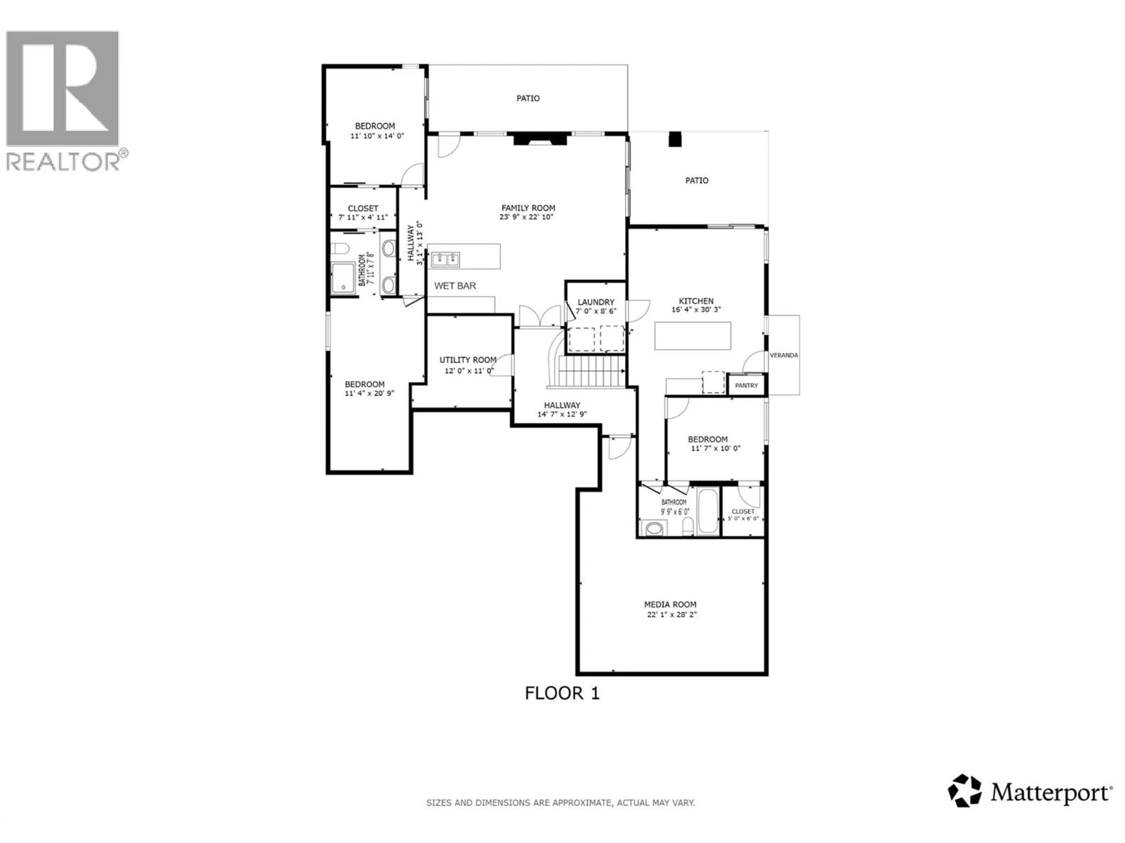 Floor plan for 2584 LUCINDE ROAD, West Kelowna British Columbia V1Z4B1