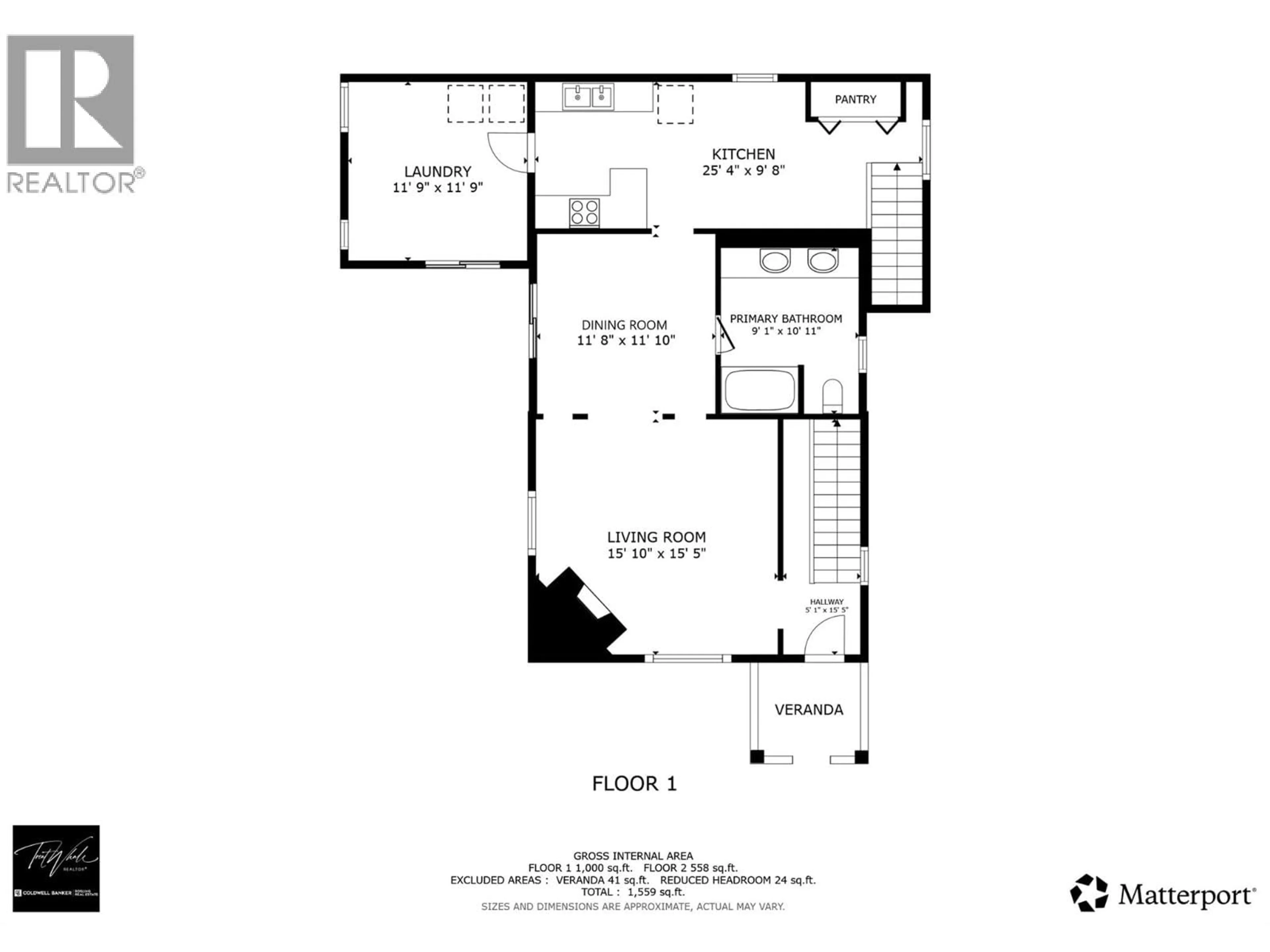 Floor plan for 1602 VANCOUVER STREET, Nelson British Columbia V1L1E6