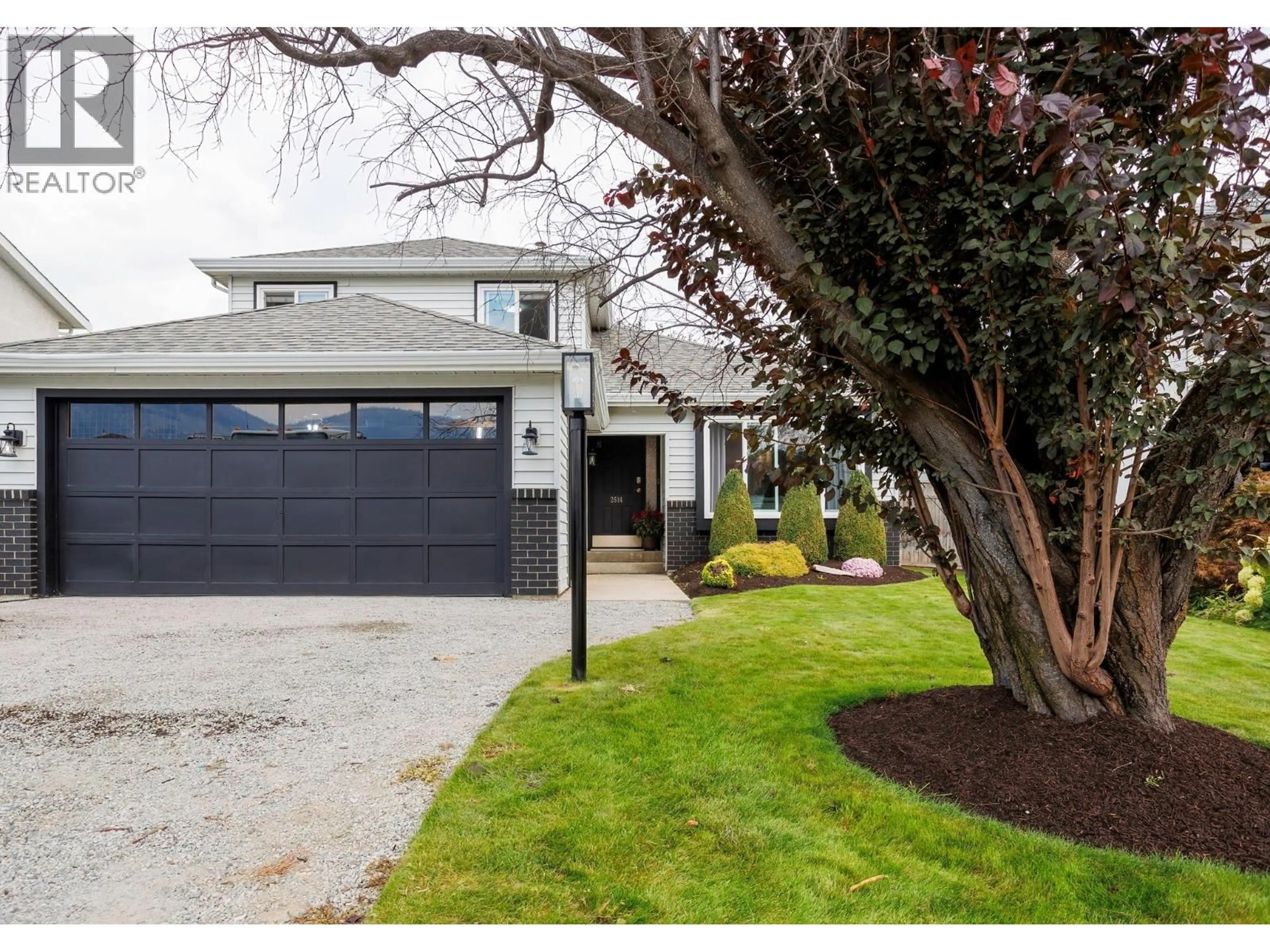 Home with vinyl exterior material, street for 2614 APPLEGREEN COURT, West Kelowna British Columbia V1Z3K8