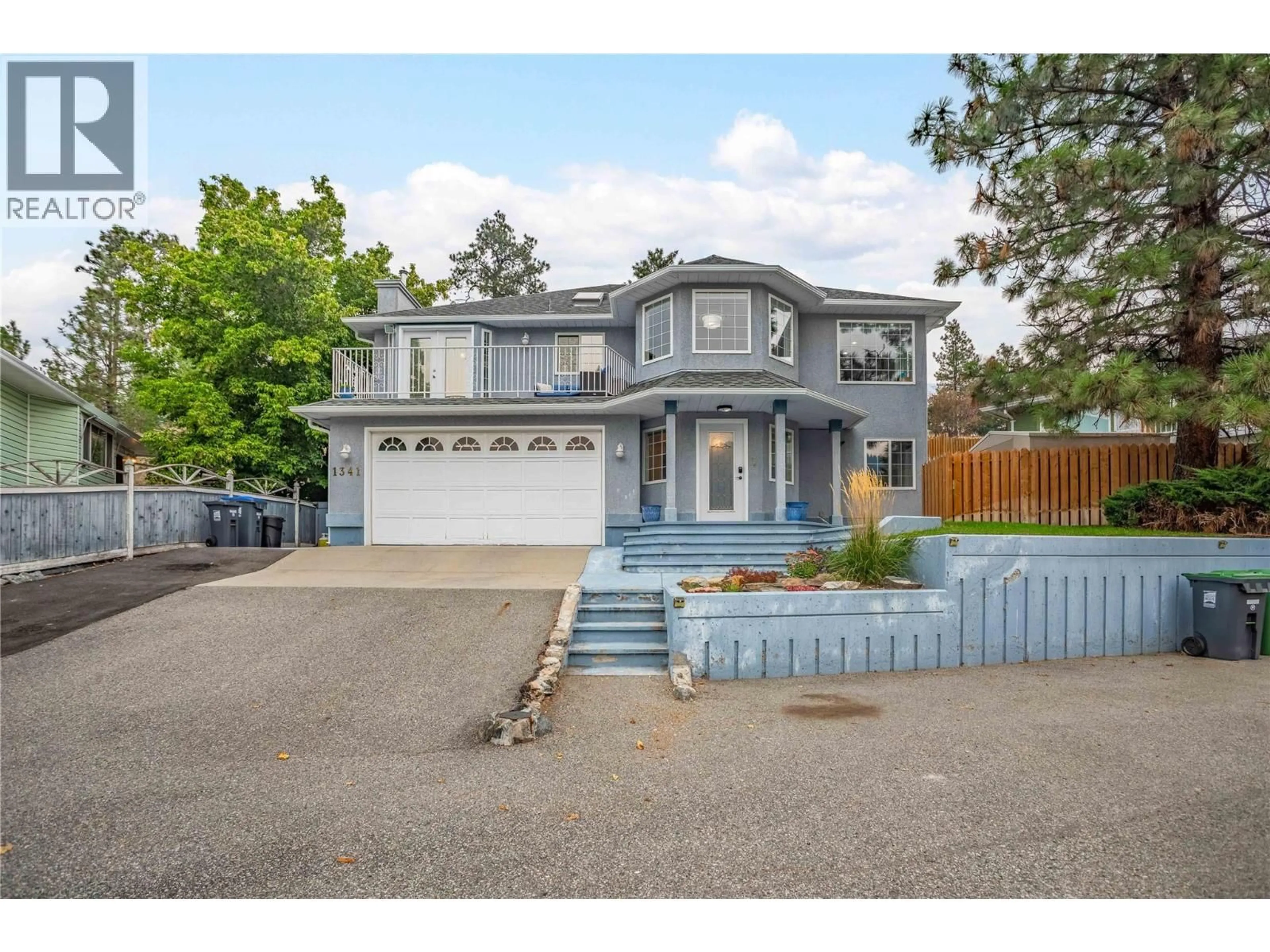 Home with vinyl exterior material, street for 1341 PEACHCLIFF DRIVE, Okanagan Falls British Columbia V0H1R1
