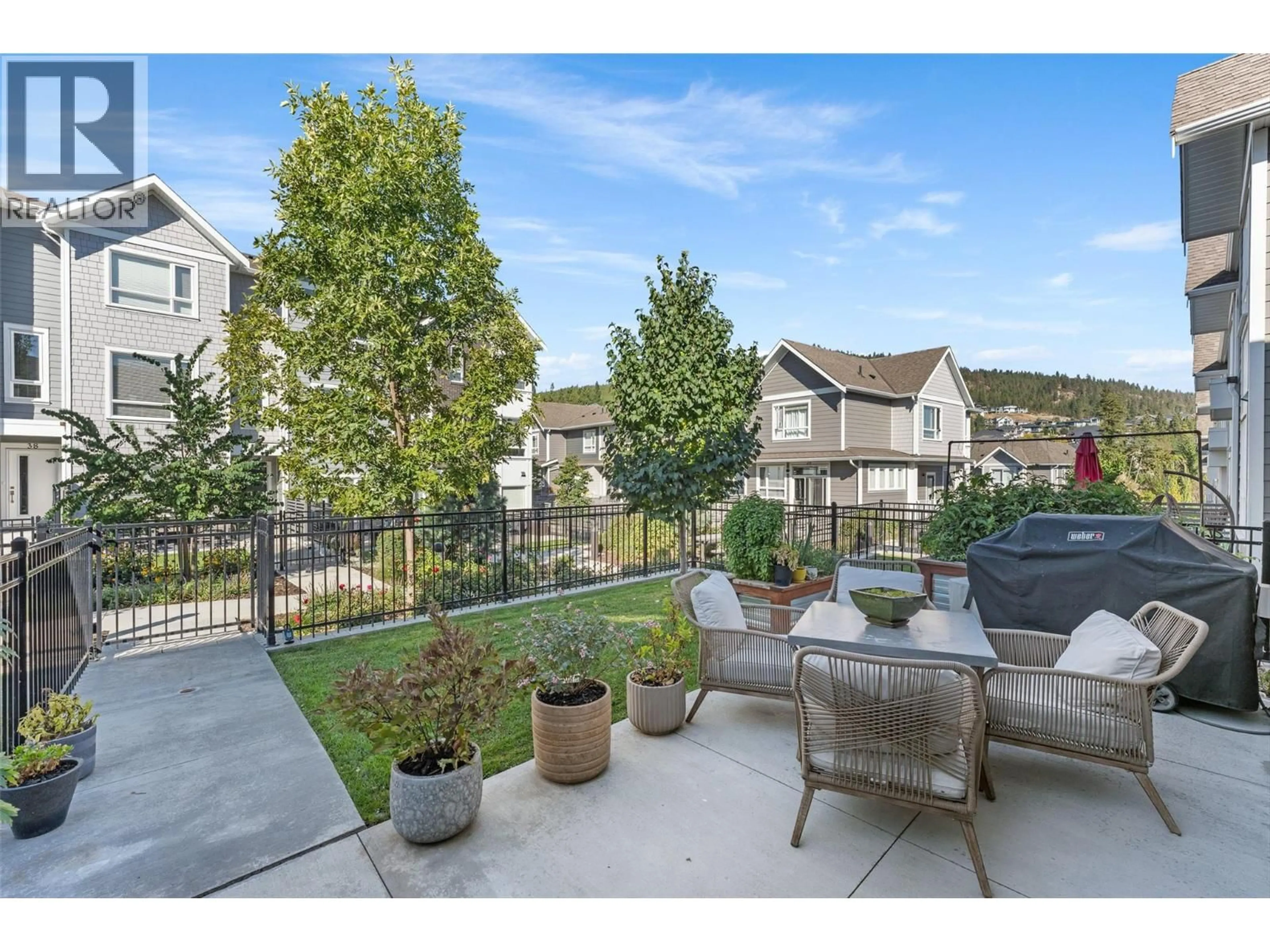 Patio, mountain view for 42 - 13098 SHORELINE WAY, Lake Country British Columbia V4V2P7