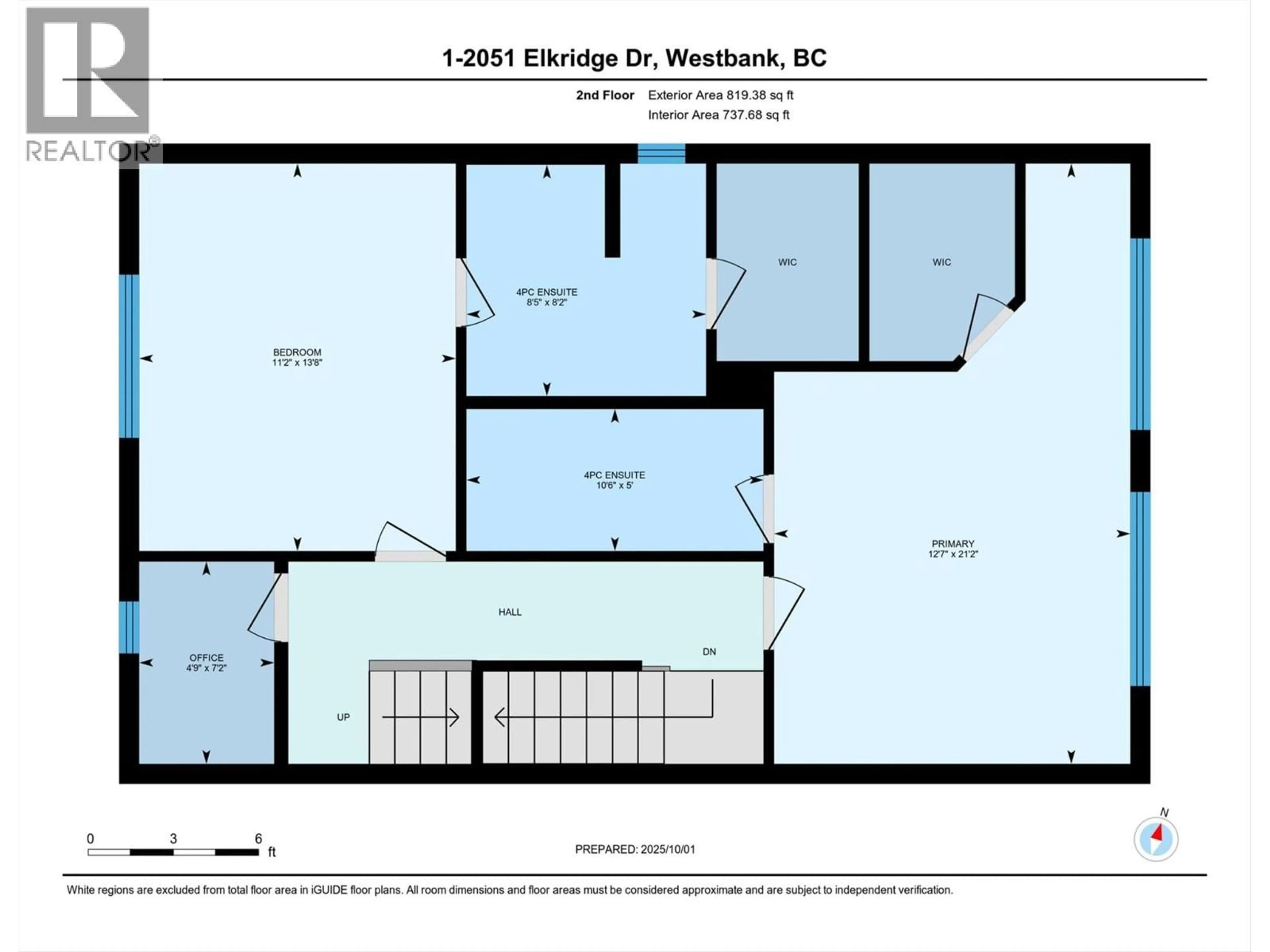 Floor plan for 1 - 2051 ELKRIDGE DRIVE, West Kelowna British Columbia V4T3K1