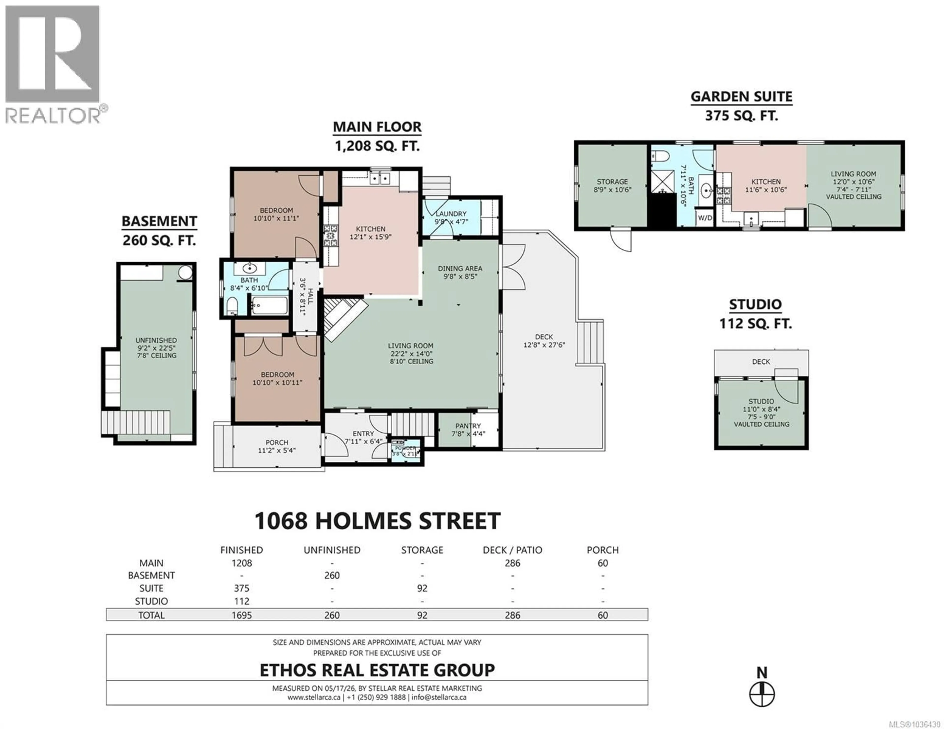 Floor plan for 1068 HOLMES STREET, Duncan British Columbia V9L2C8