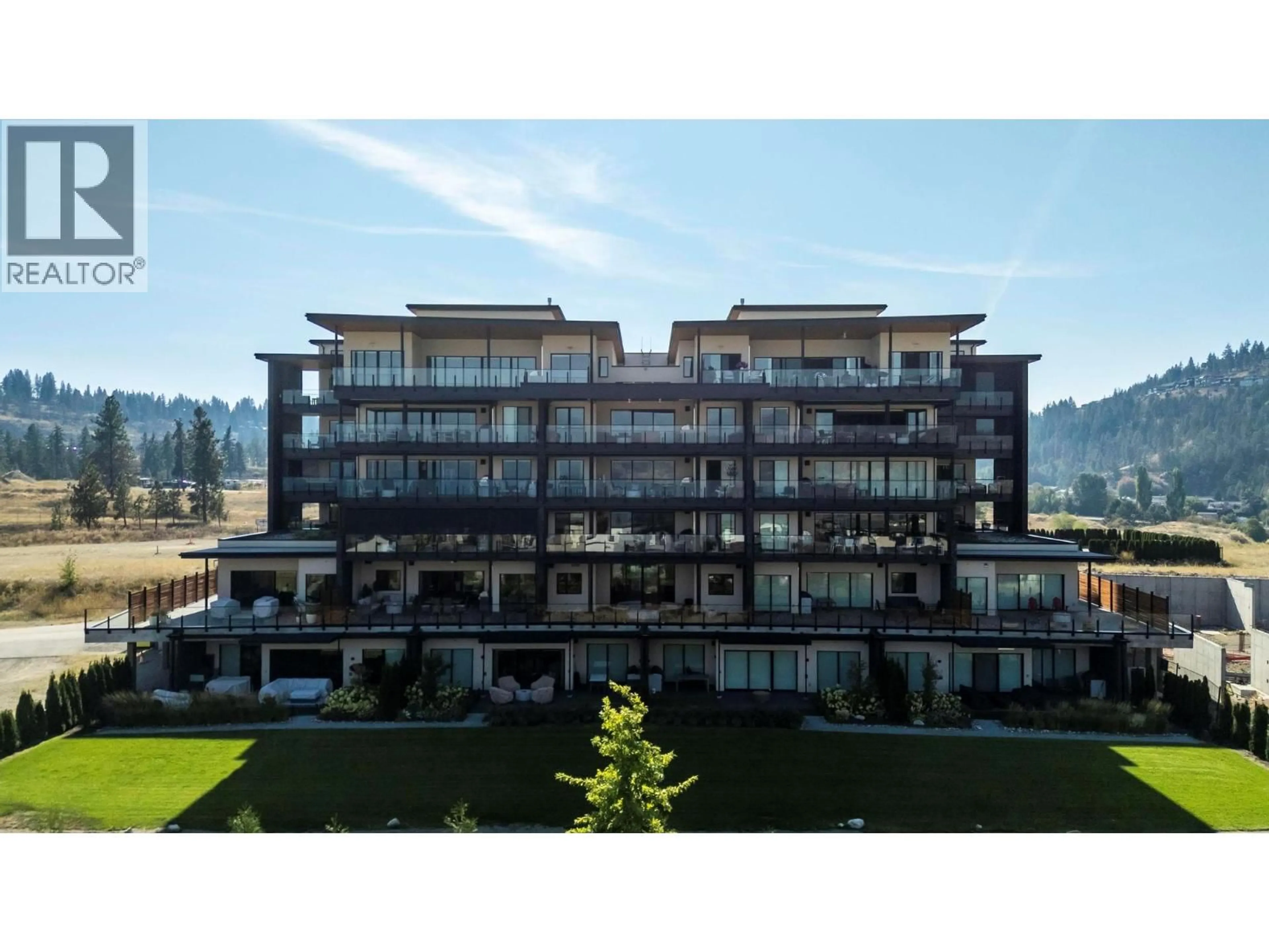 A pic from outside/outdoor area/front of a property/back of a property/a pic from drone, unknown for 3103 - 3000 ARIVA DRIVE, West Kelowna British Columbia V1Z0B3